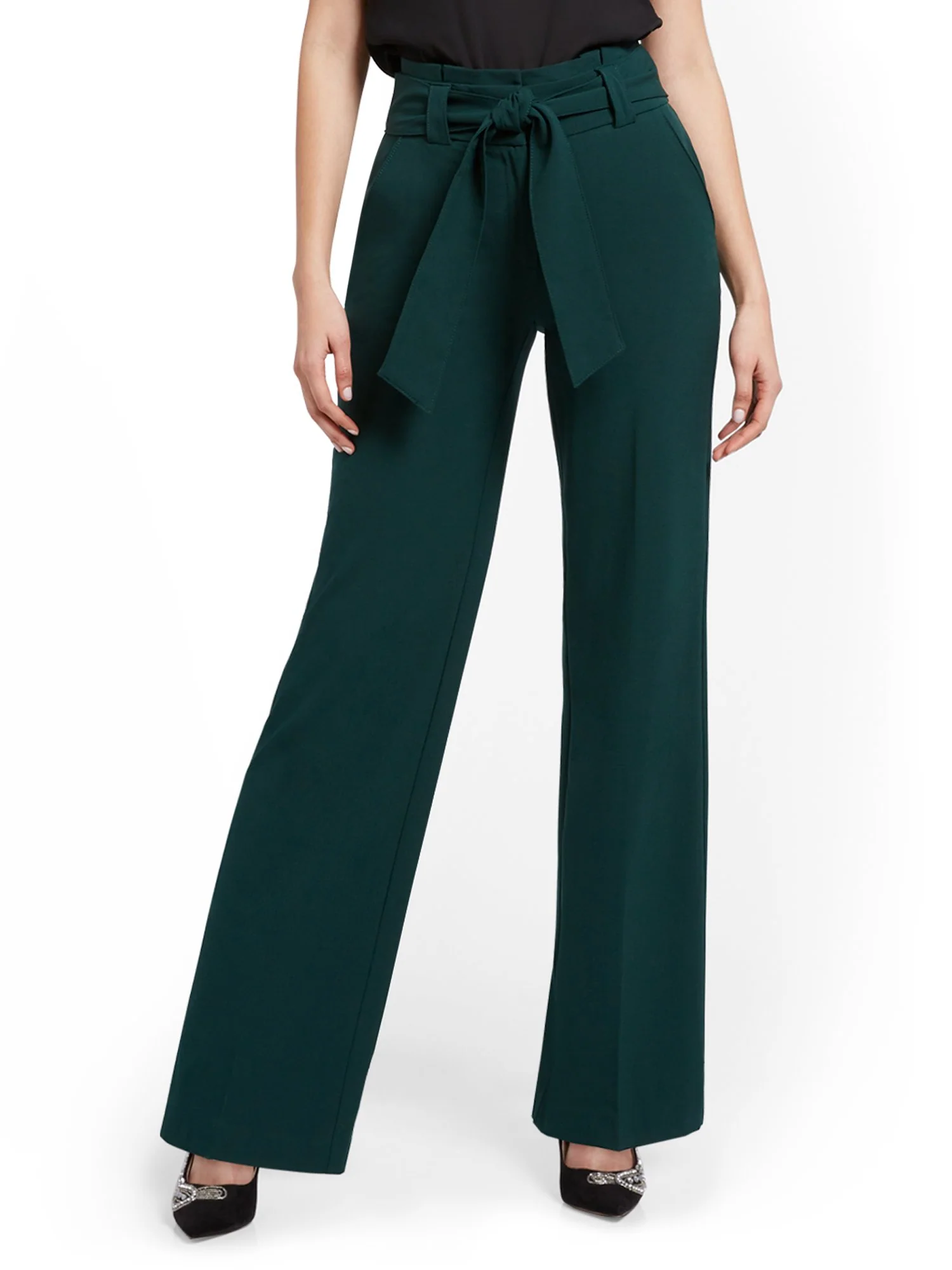 Tall Paperbag-Waist Wide-Leg Pant - 7th Avenue - Image 9