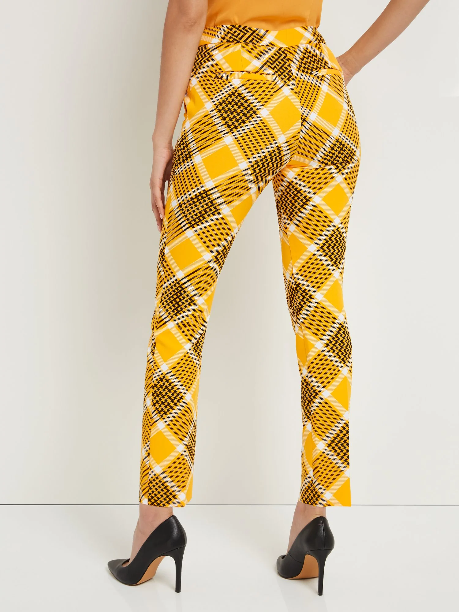 Tall Plaid Slim-Leg Pant - Image 3