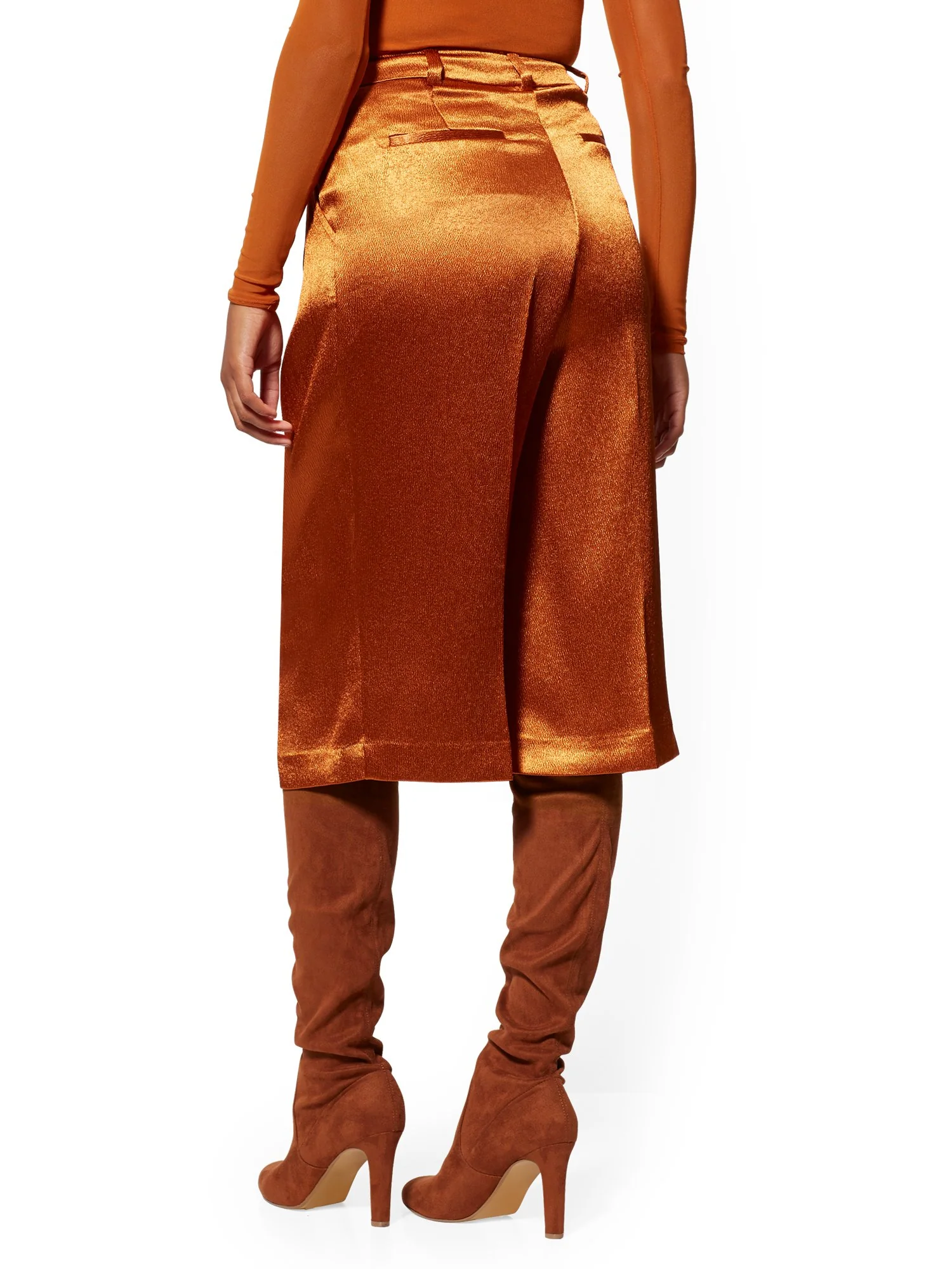Tall Pleated Long Bermuda - Image 3