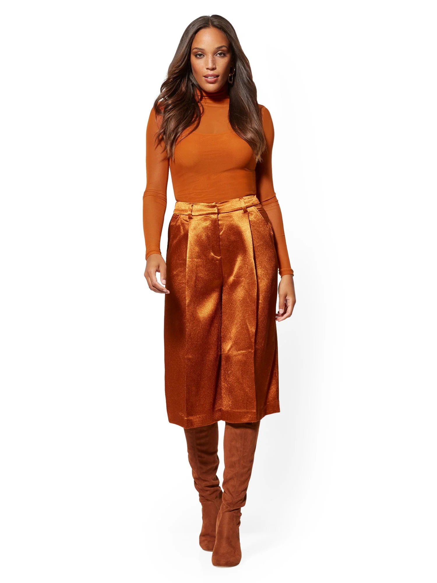 Tall Pleated Long Bermuda - Image 4