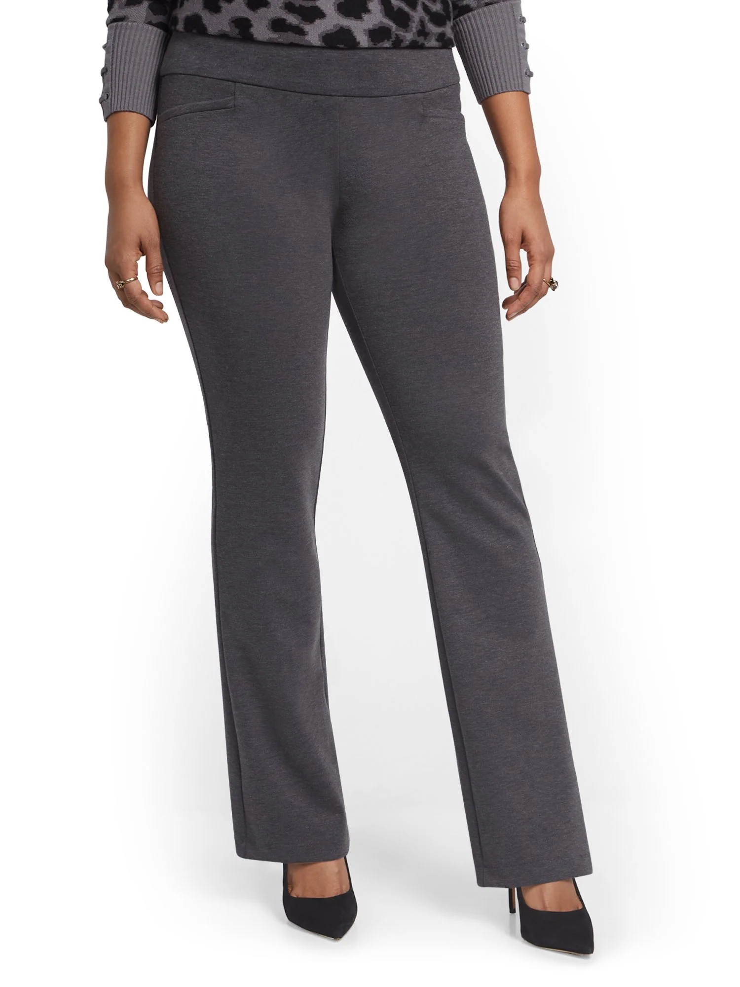 Tall Pull-On Bootcut Ponte Pant - Superflex
