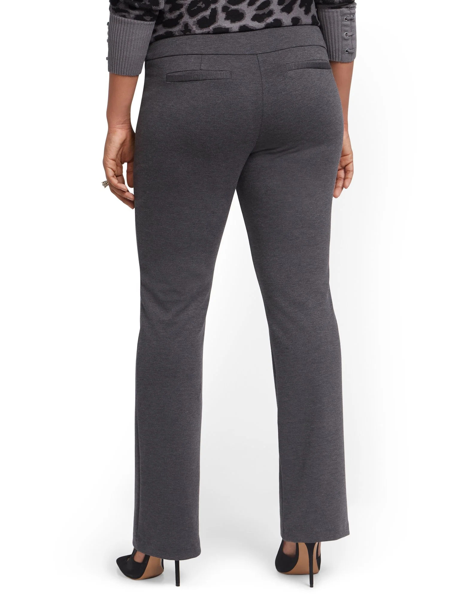 Tall Pull-On Bootcut Ponte Pant - Superflex - Image 3