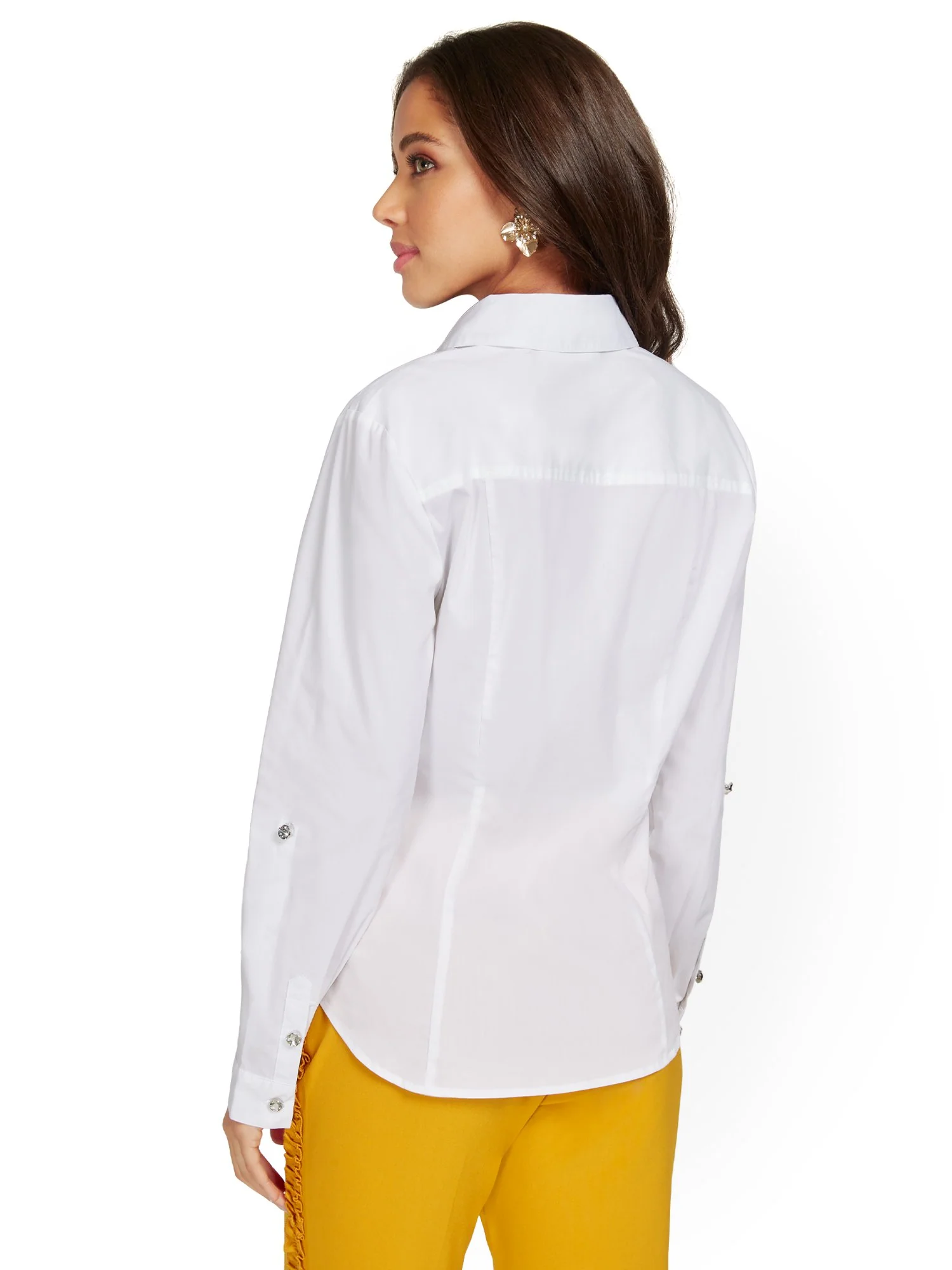 Tall Ruched-Front Madison Shirt - Image 6