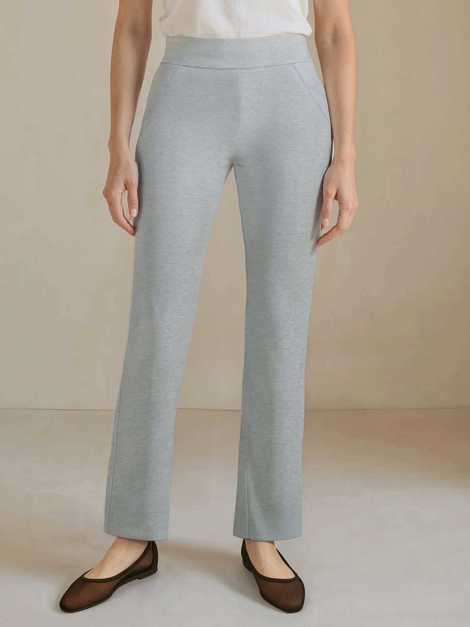 Tall Straight Fit Ponte Pant - Image 12