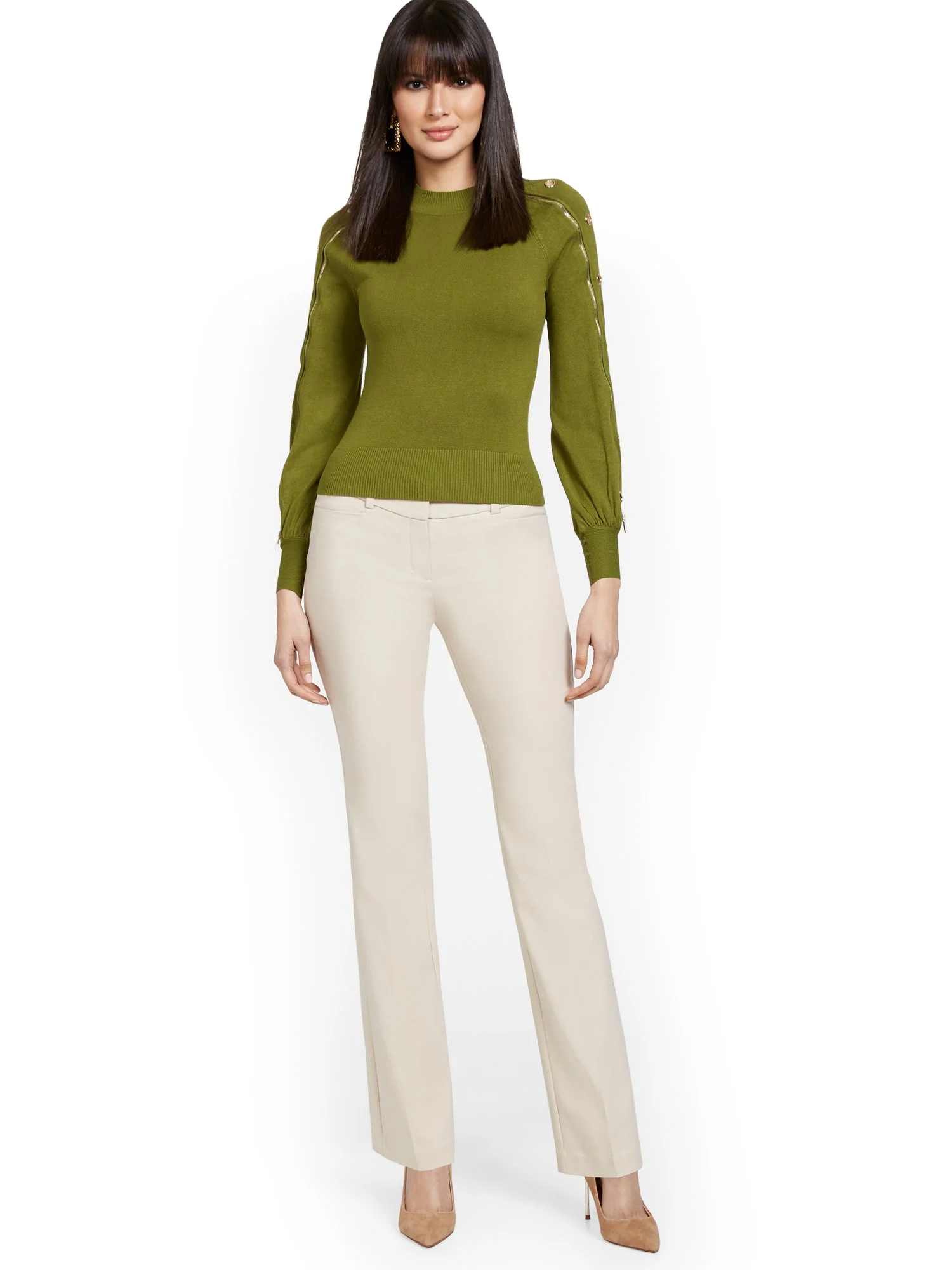 Tall Straight-Leg Pant - All-Season Stretch - 7th Avenue - Image 7