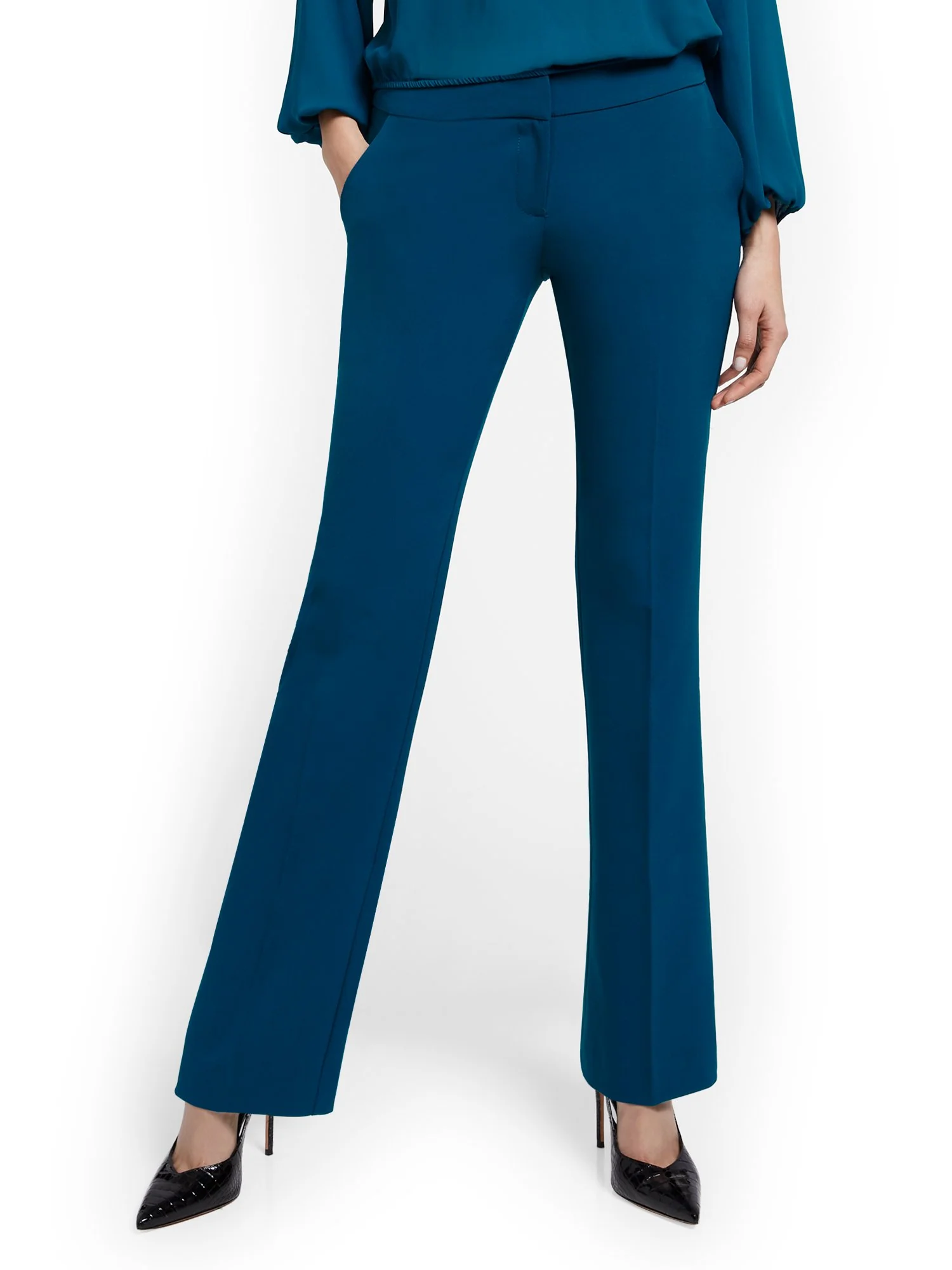 Tall Straight-Leg Pant - Essential Stretch - 7th Avenue - Image 6