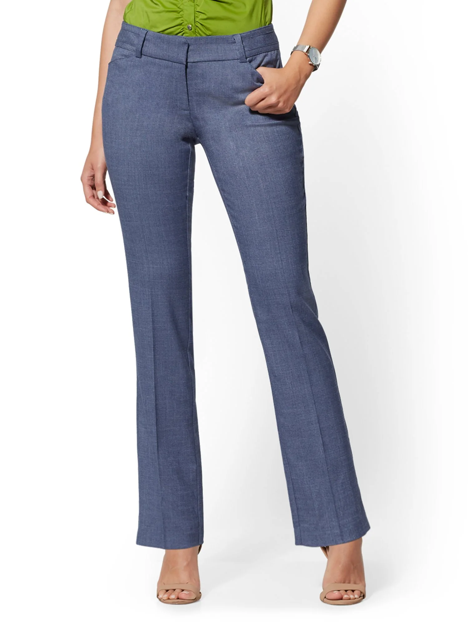 Tall Straight-Leg Pant - Signature Fit - 7th Avenue - Image 5