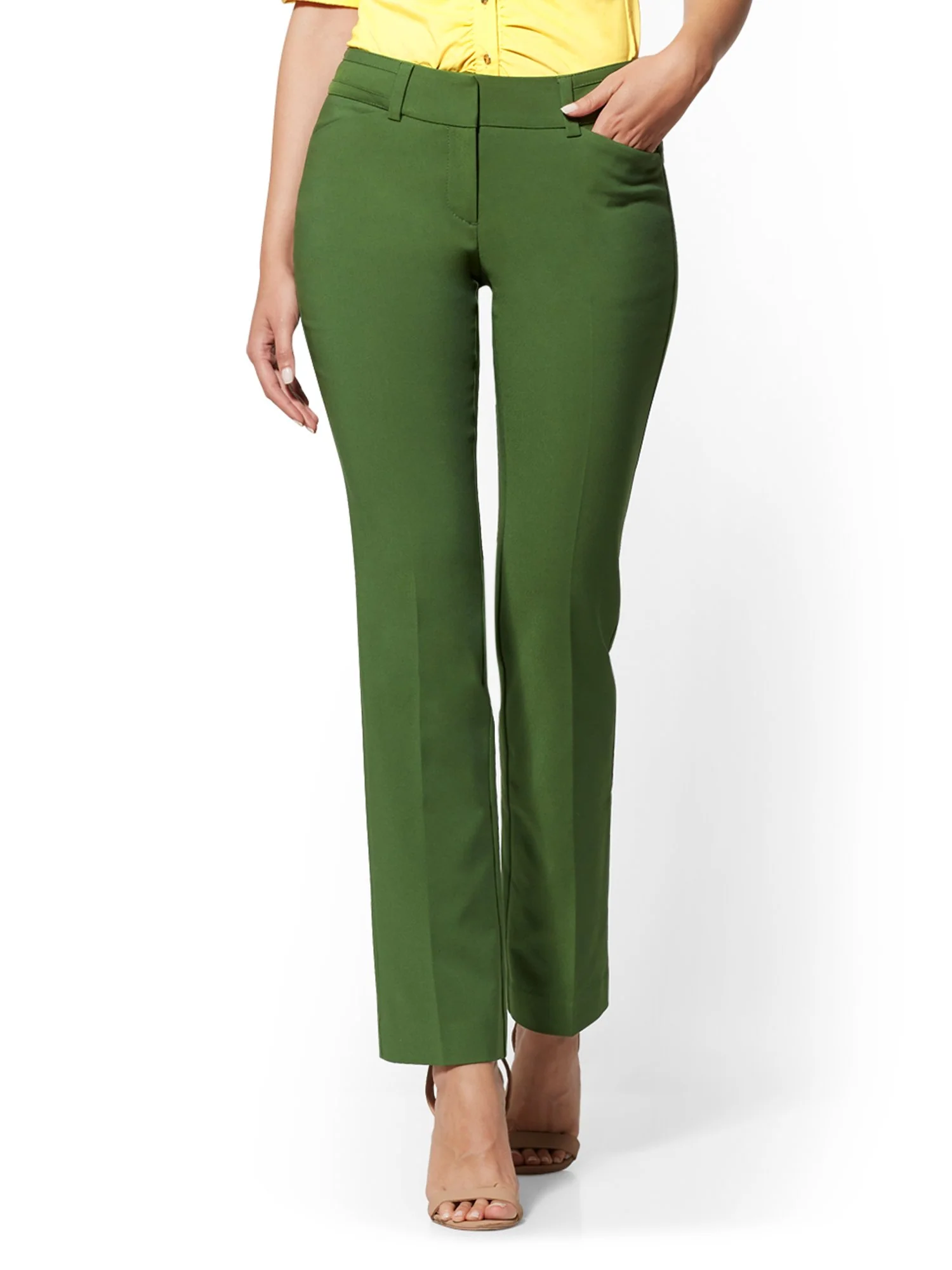 Tall Straight-Leg Pant - Signature Fit - All-Season Stretch - 7th Avenue - Image 11