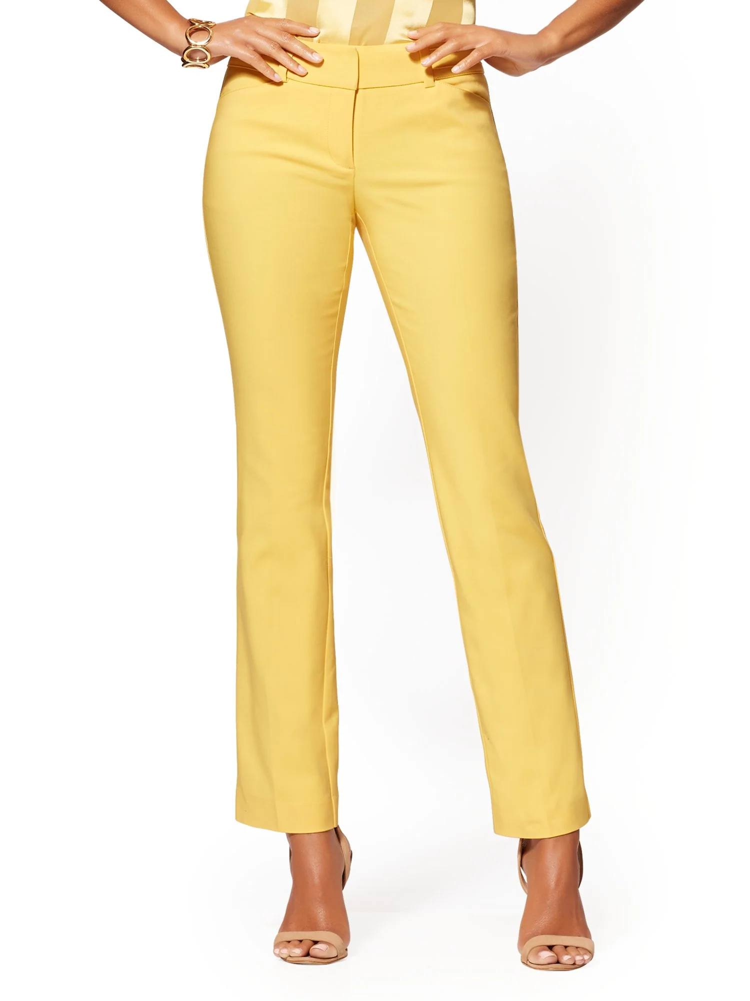 Tall Straight-Leg Pant - Signature Fit - All-Season Stretch - 7th Avenue - Image 29