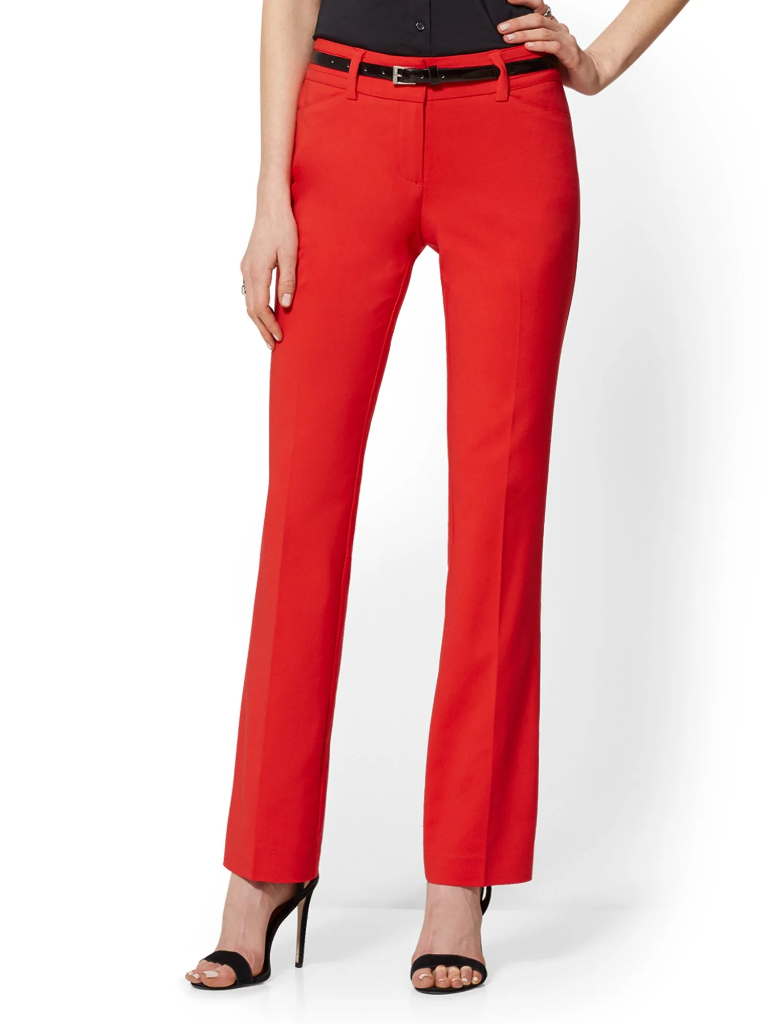 Tall Straight-Leg Pant - Signature Fit - All-Season Stretch - 7th Avenue - Image 35