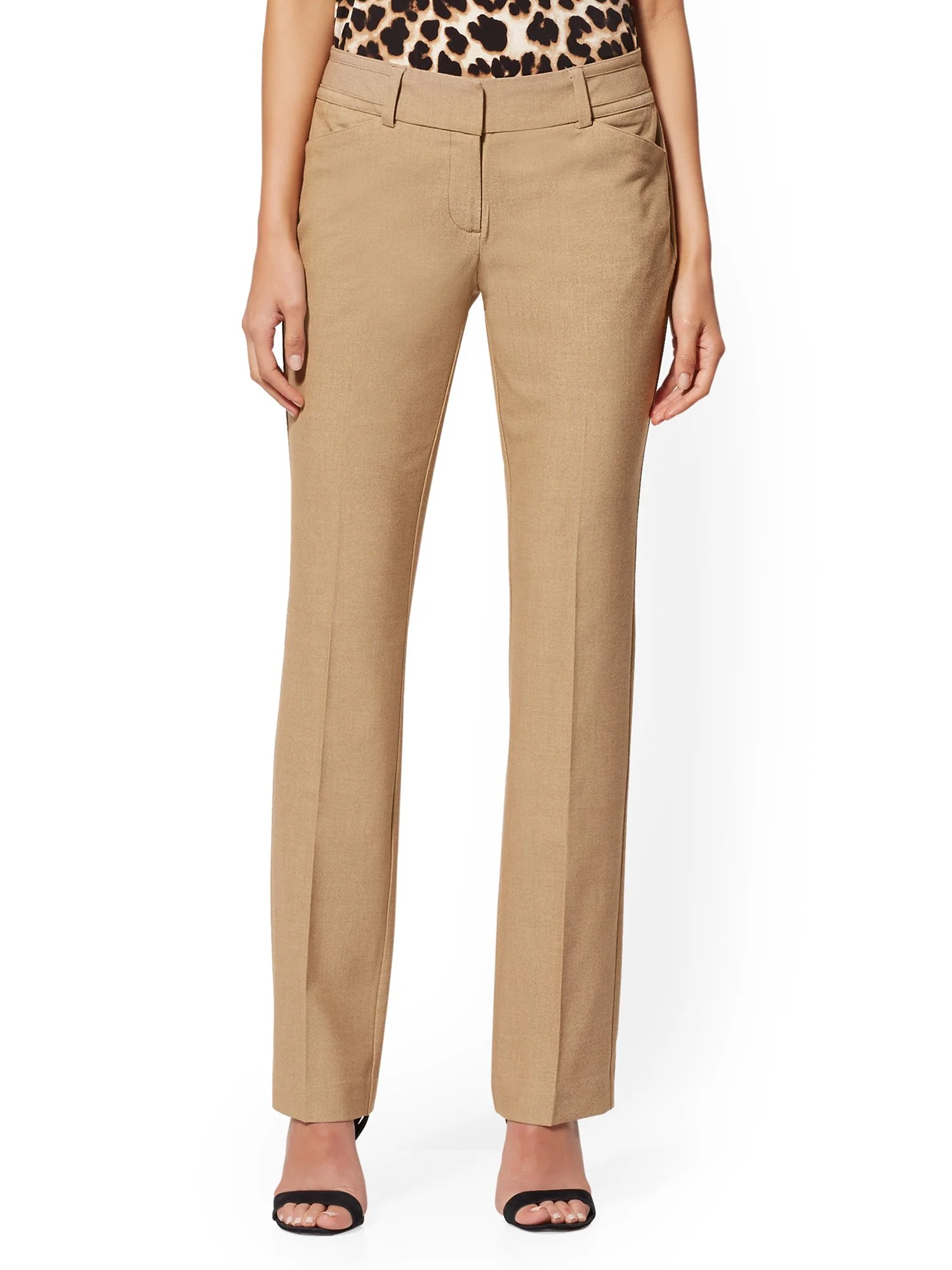 Tall Straight-Leg Pant - Signature Fit - Superstretch - 7th Avenue - Image 7