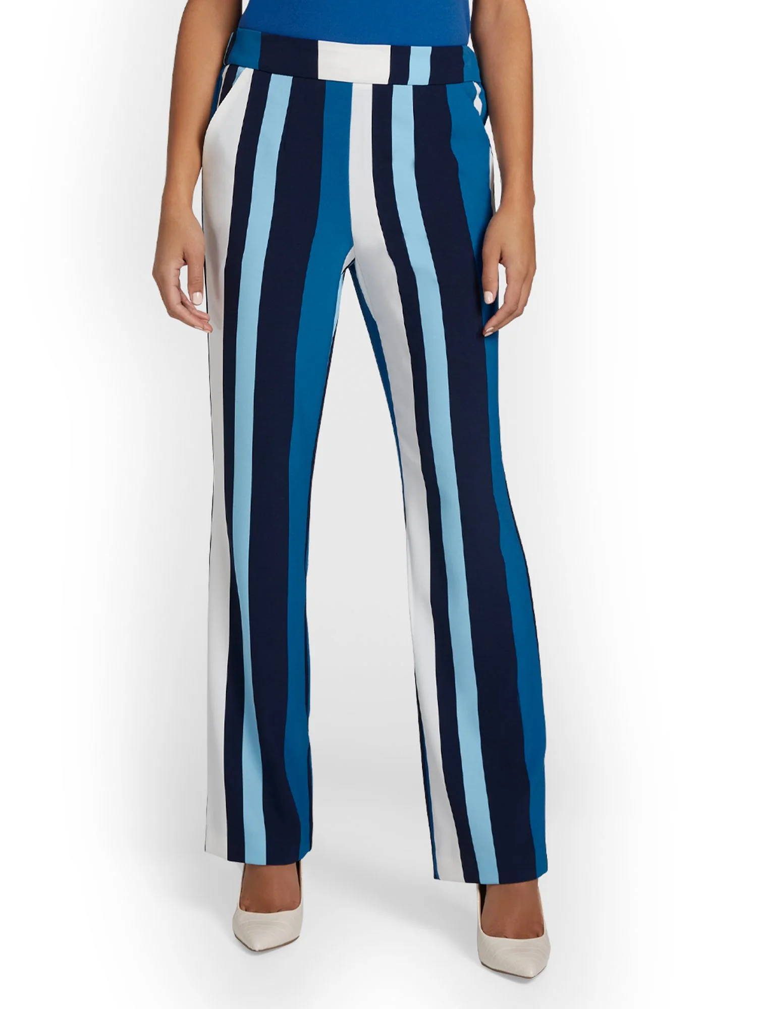 Tall Striped Palazzo Pant - Image 2