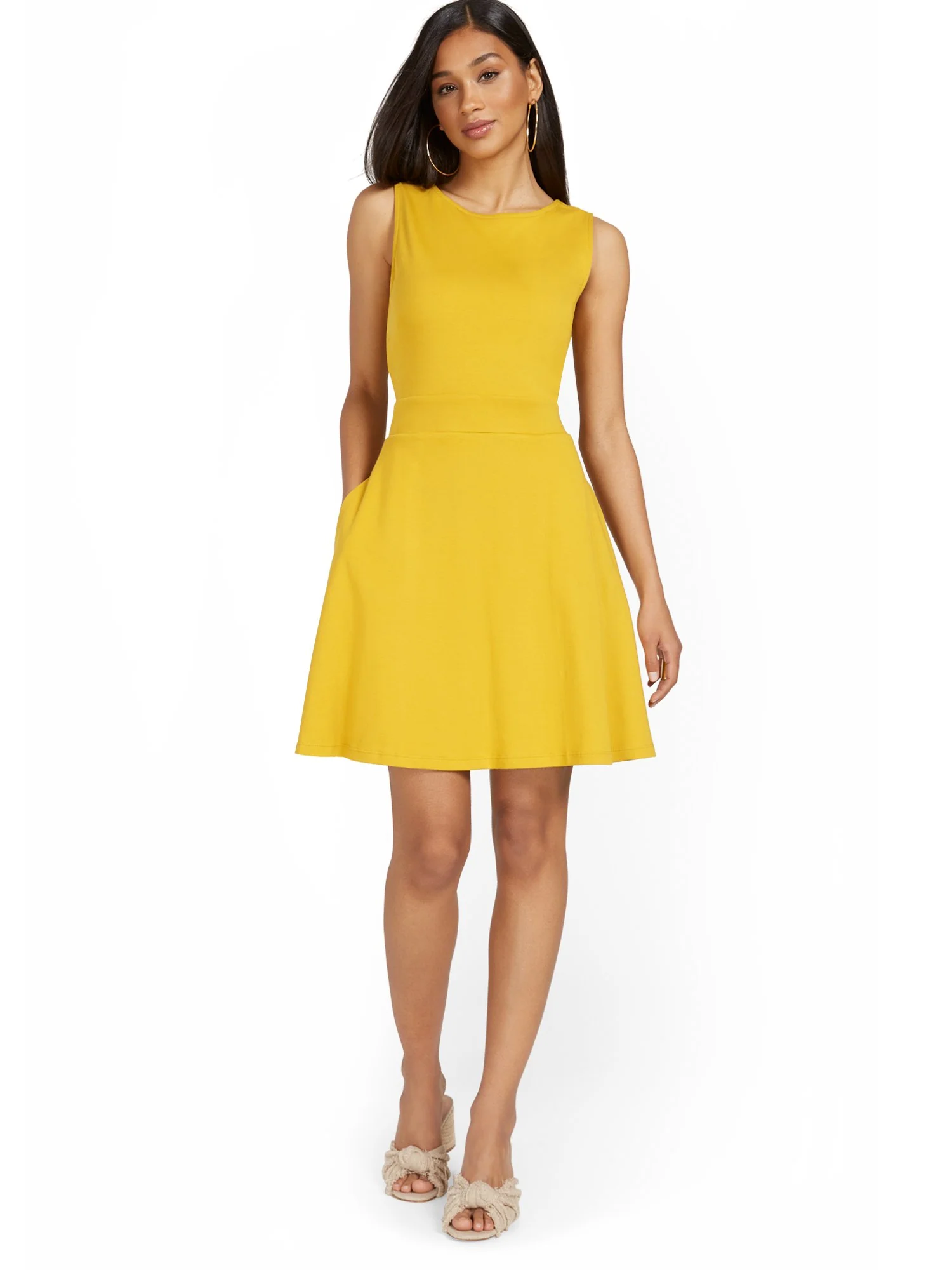 Tall Tie-Back Dress - City Knits - Image 22