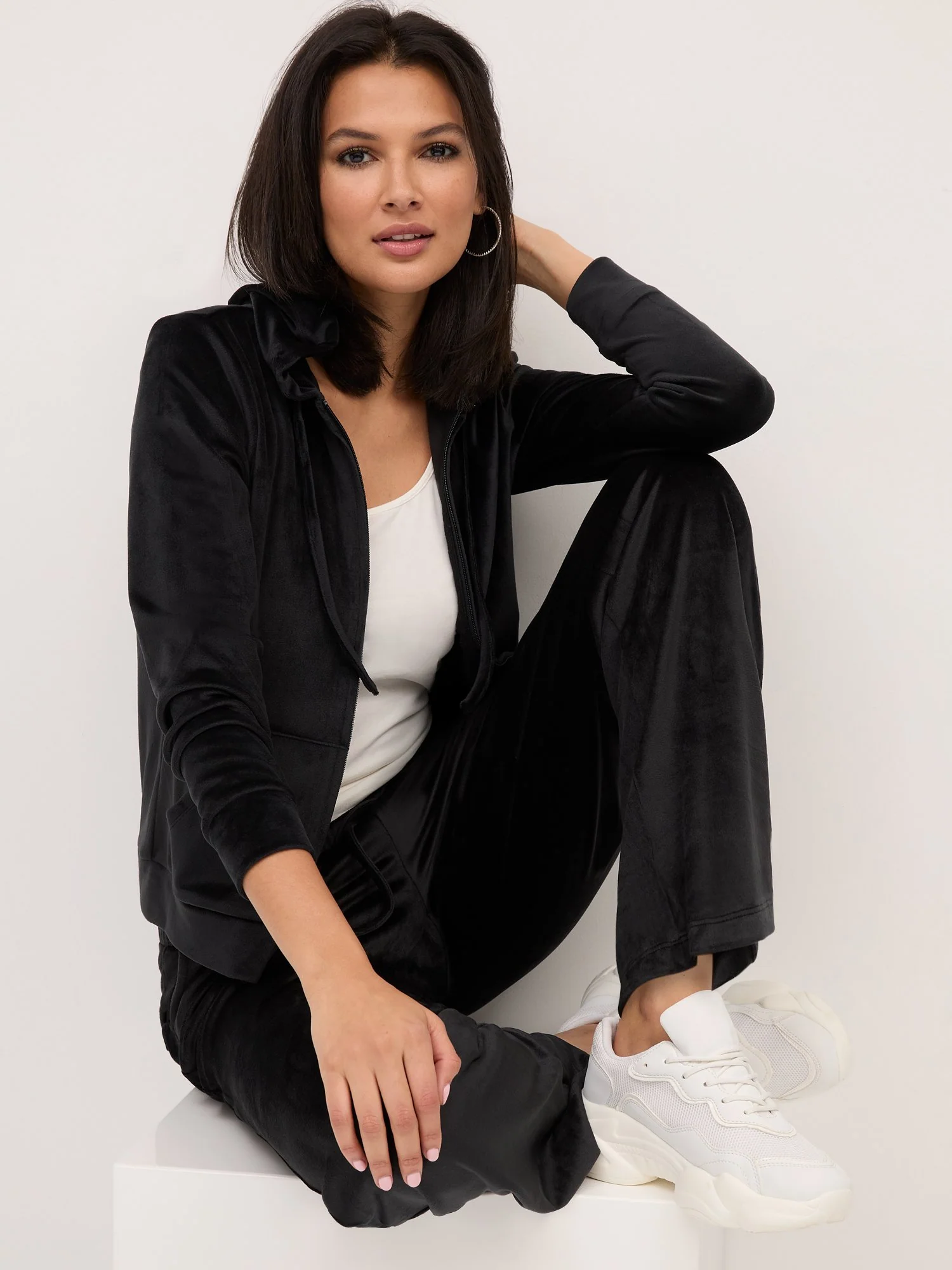 Tall Velour Straight-Leg Pant - Dreamy Velour Collection