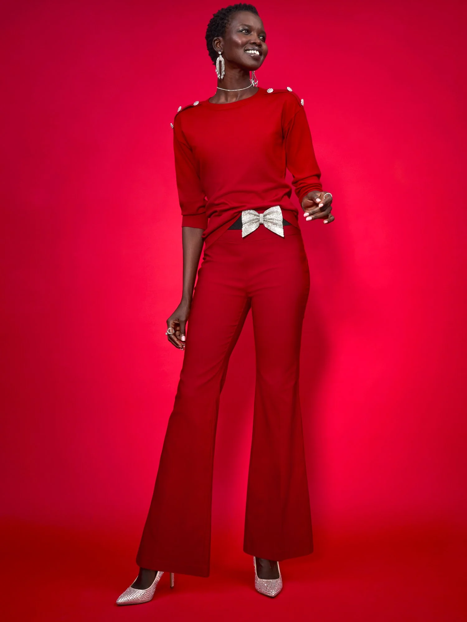 Tall Whitney High-Waisted Pull-On Flare Pant - Image 9