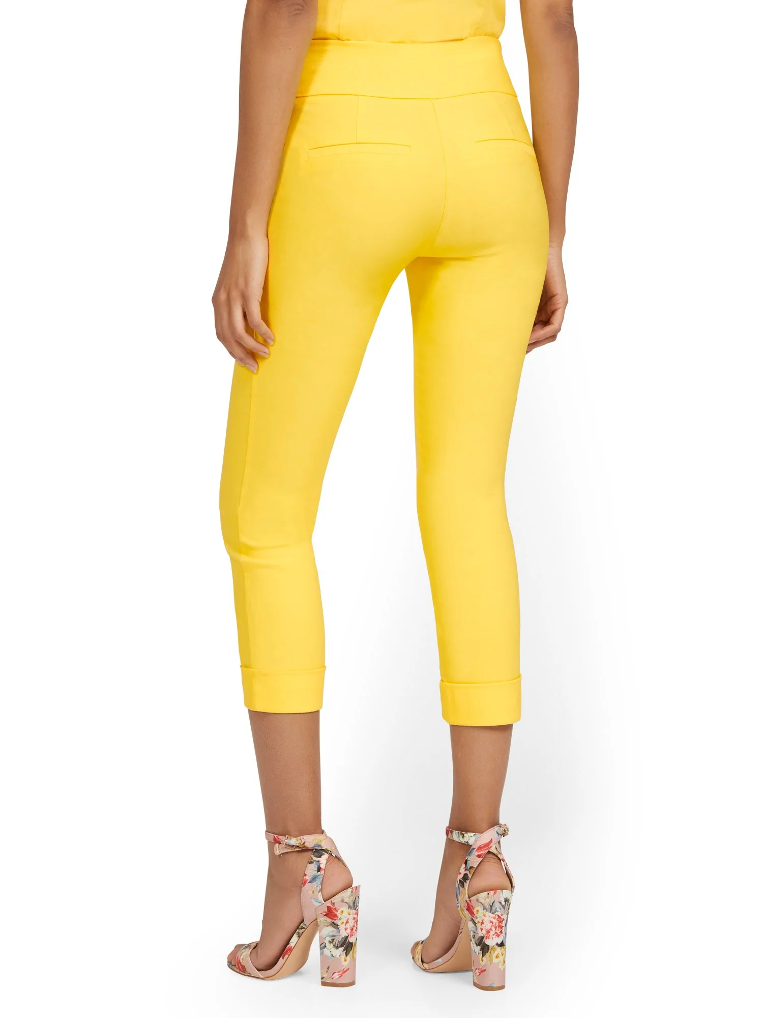 Tall Whitney High-Waisted Pull-On Slim-Leg Capri Pant - Image 21