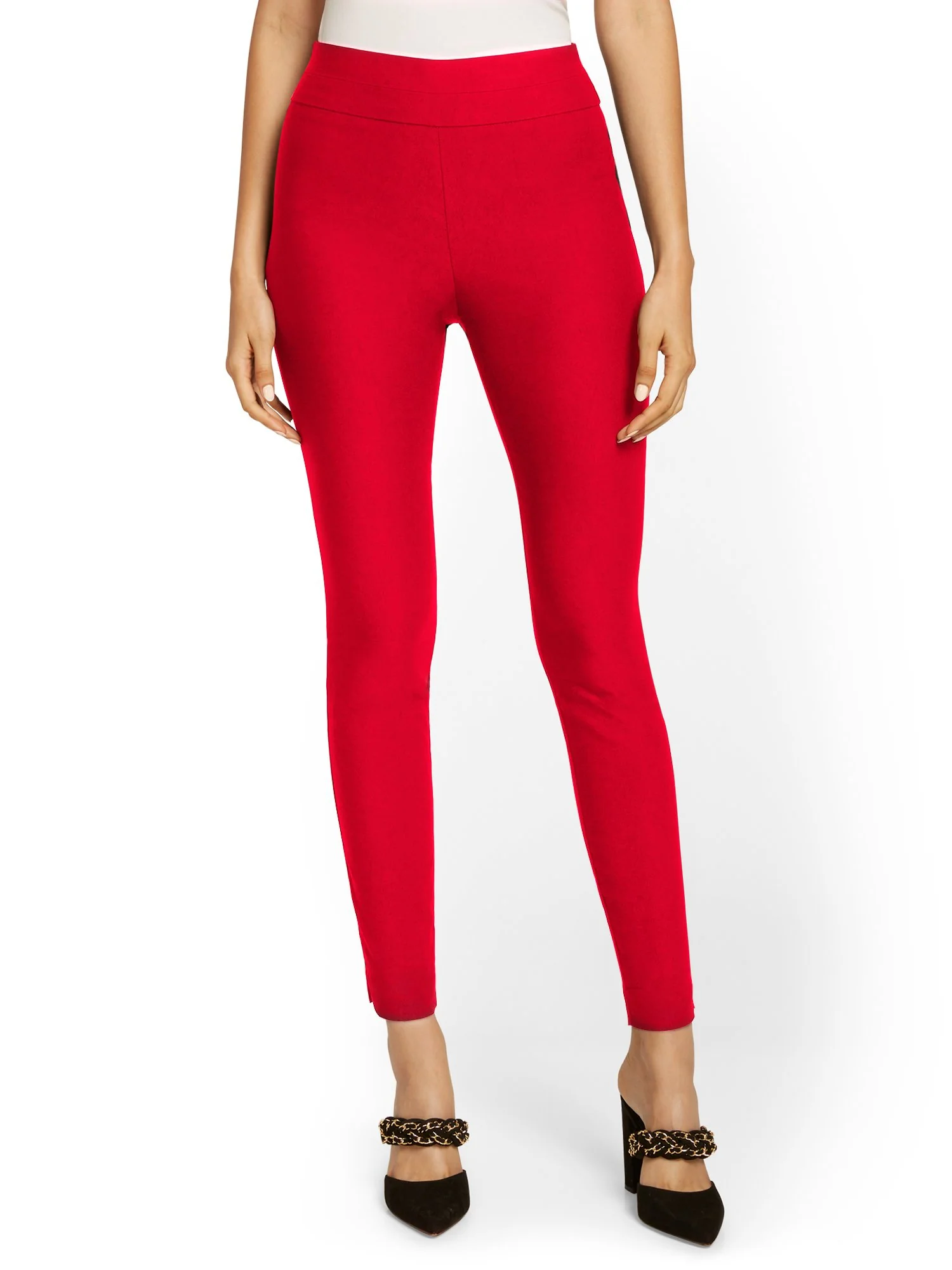 Tall Whitney High-Waisted Pull-On Slim-Leg Pant - Image 13