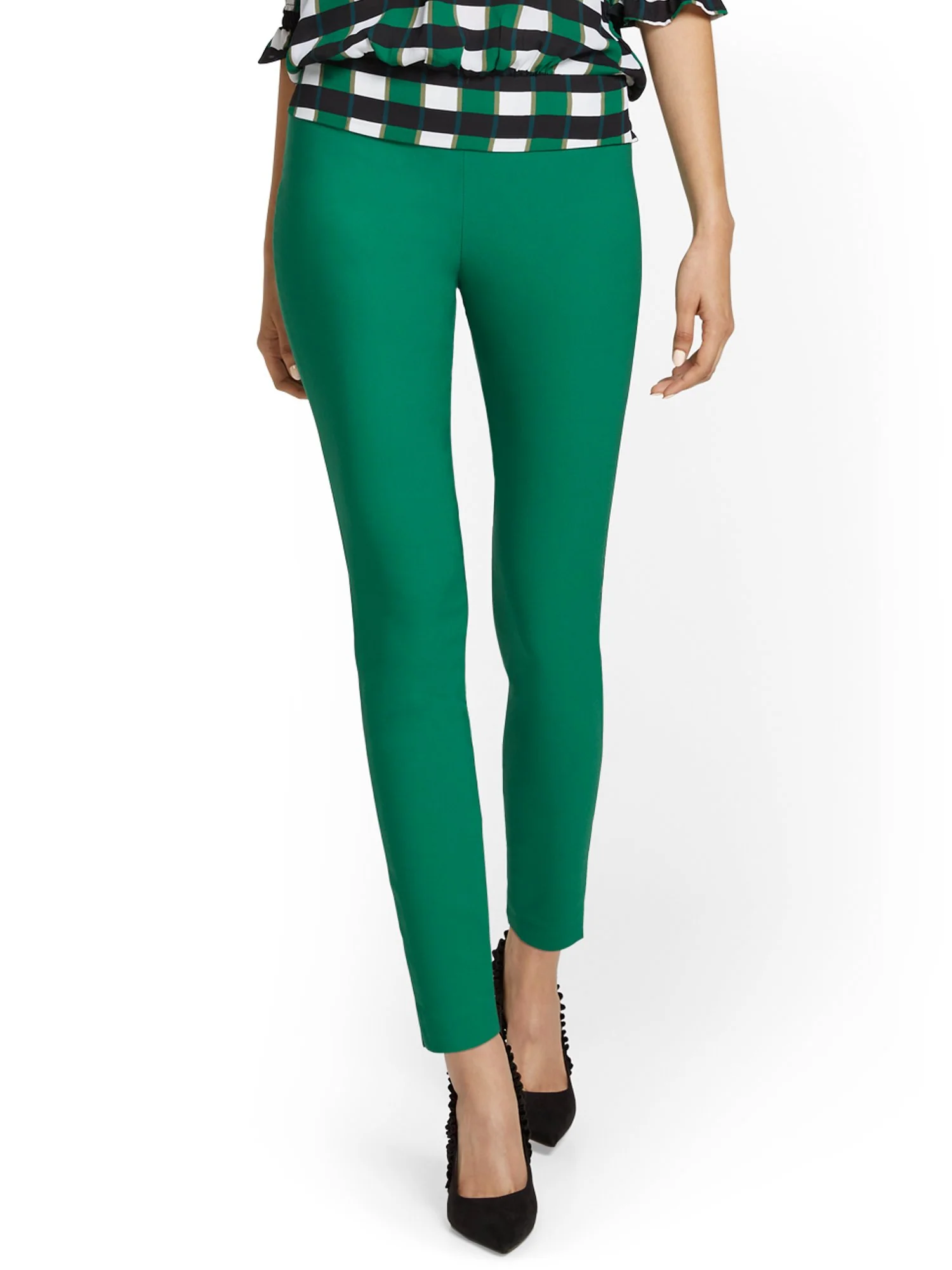Tall Whitney High-Waisted Pull-On Slim-Leg Pant - Image 16