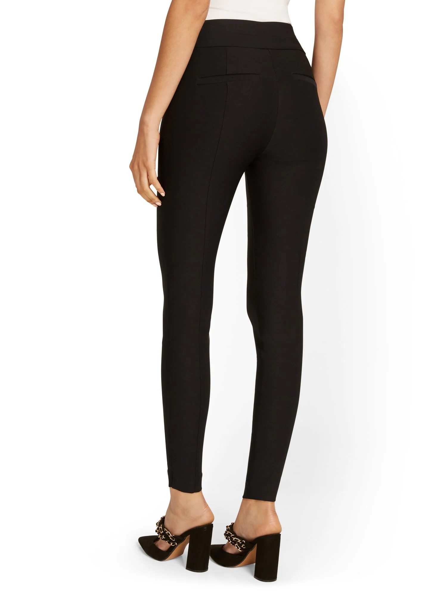 Tall Whitney High-Waisted Pull-On Slim-Leg Pant - Image 3