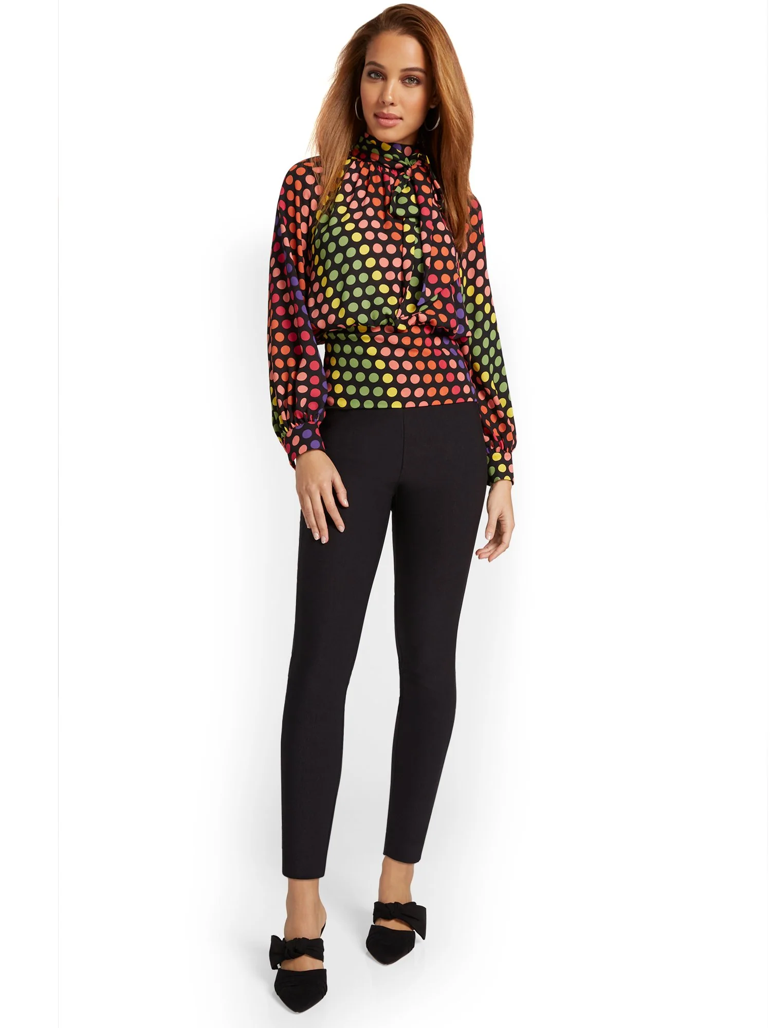 Tall Whitney High-Waisted Tummy Control Pull-On Slim-Leg Ankle Pant - Image 4