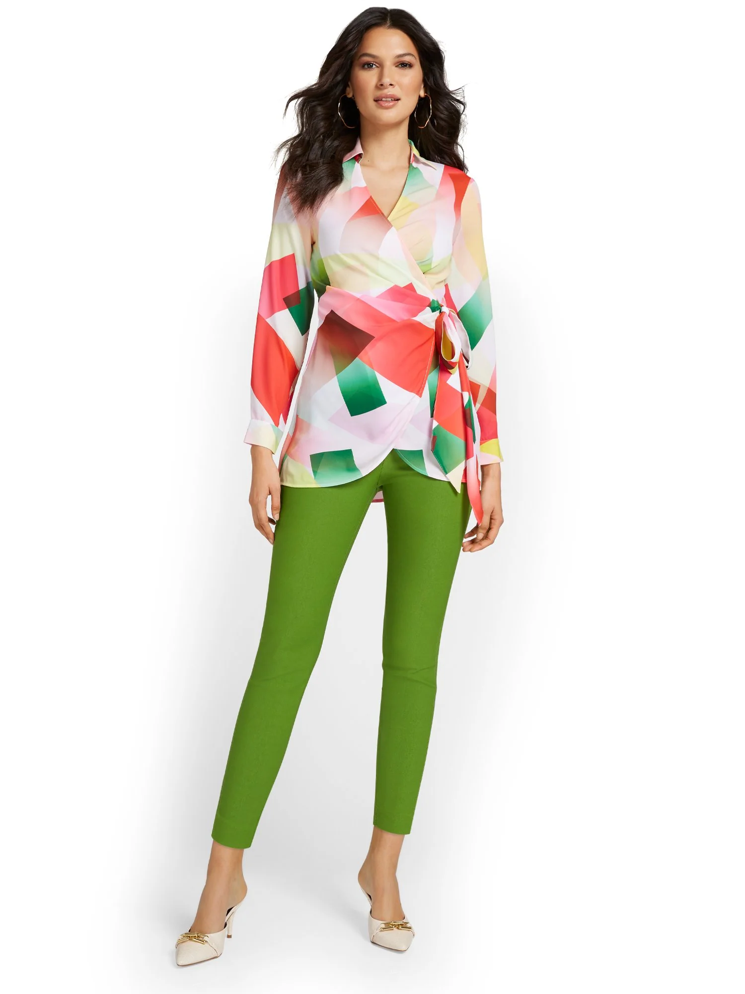 Tall Whitney High-Waisted Tummy Control Pull-On Slim-Leg Ankle Pant - Image 8