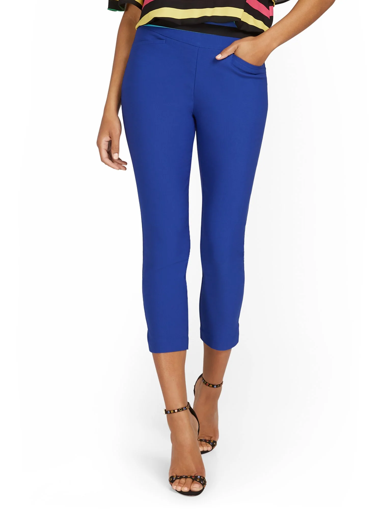 Tall Whitney High-Waisted Tummy Control Pull-On Slim-Leg Capri Pant - Image 18
