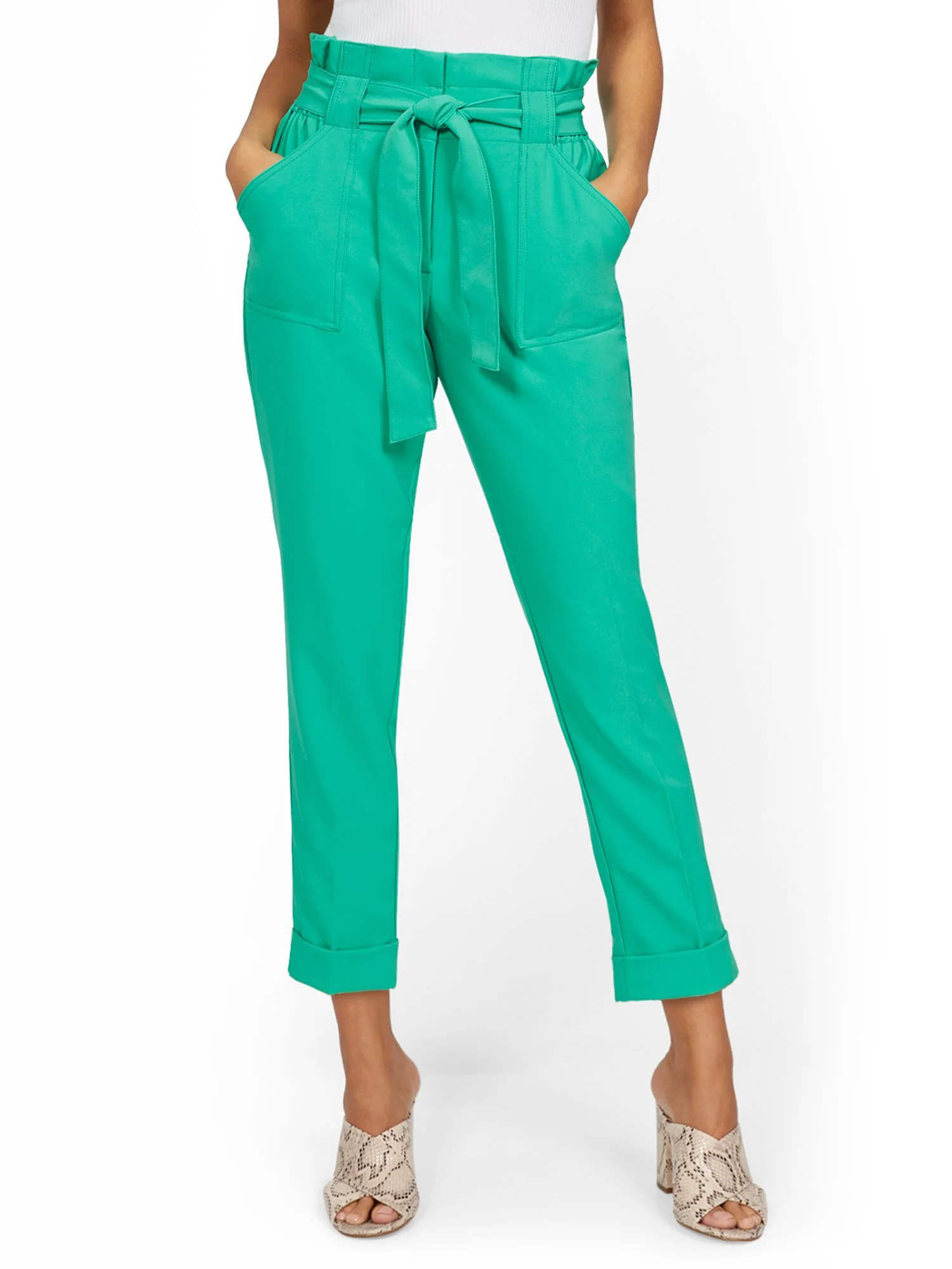 Tapered Leg Ankle Pant - Image 7