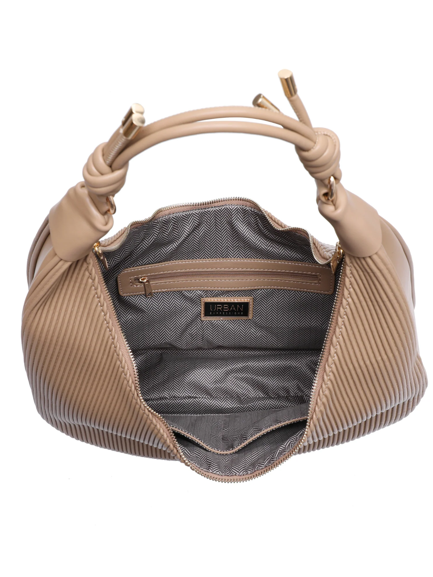 Textured Knot Hobo Bag - Urban Expressions - Image 11
