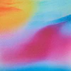 Tie-Dye Print Crewneck Side-Slit Cuffed Blouse - Image 4