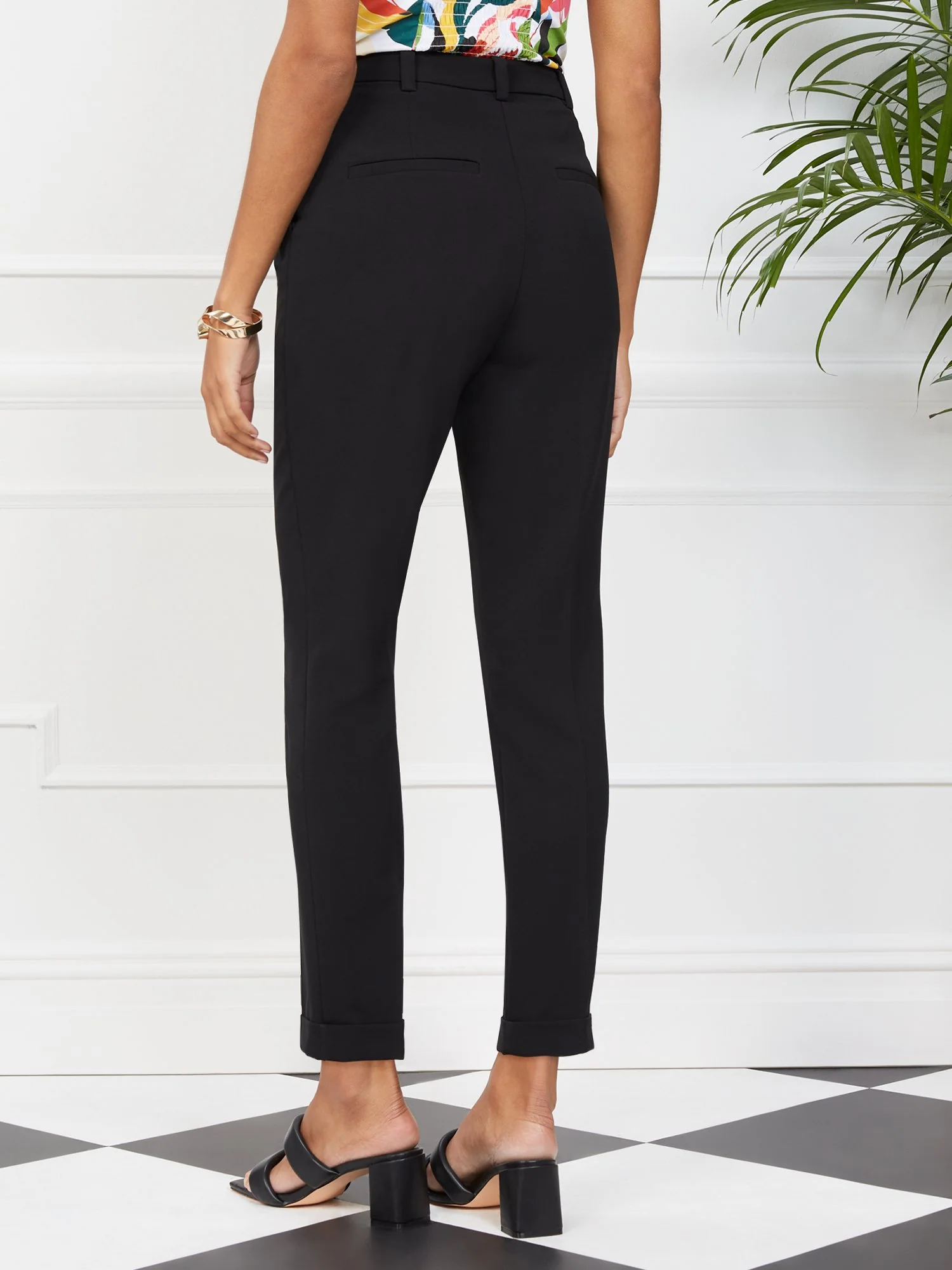 Tie-Waist Ankle Pant - Image 3