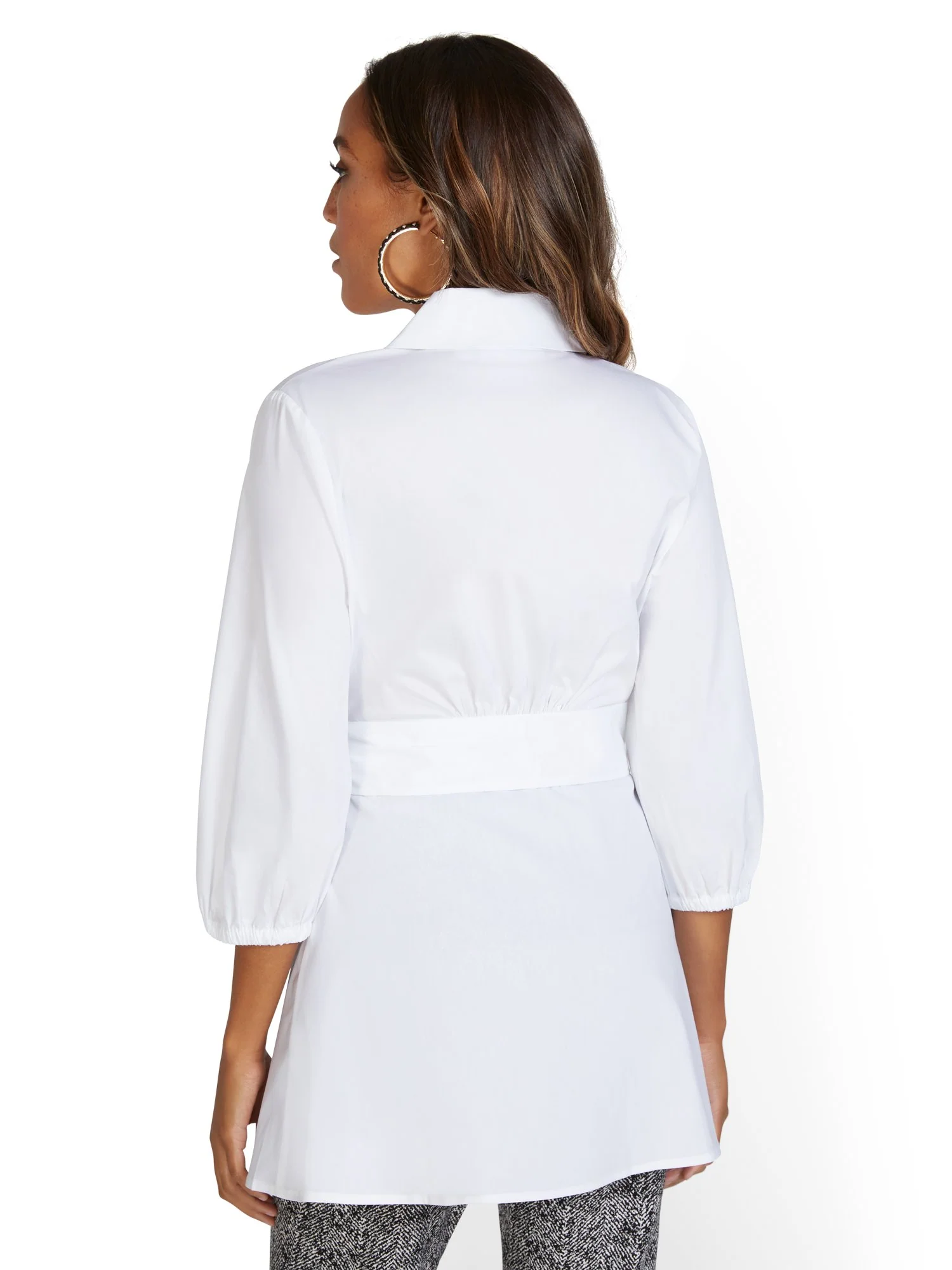 Tie-Waist Tunic Top - Image 3
