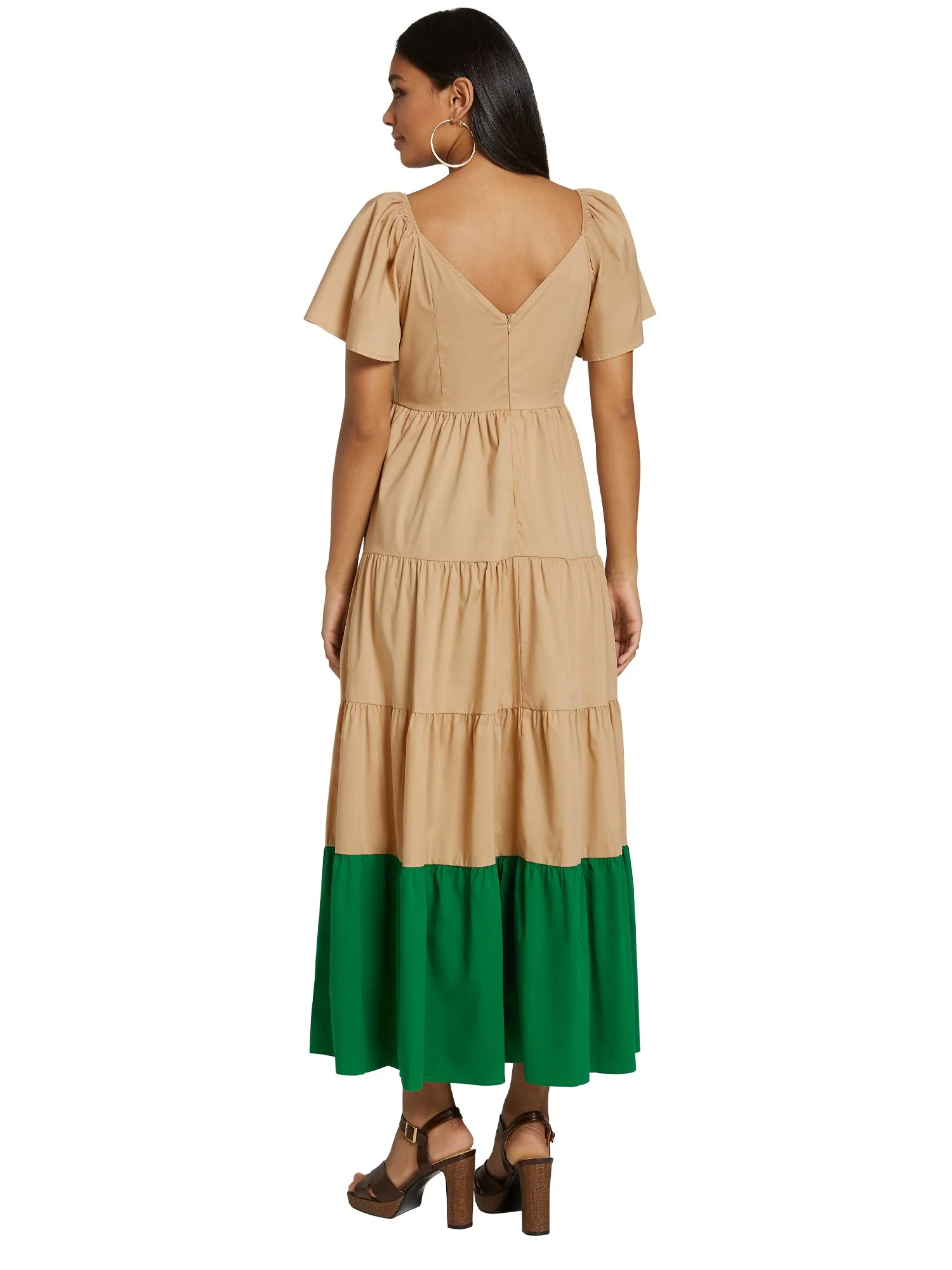 Strut & Bolt Tiered Poplin Maxi Dress - Brands We Love - Image 3