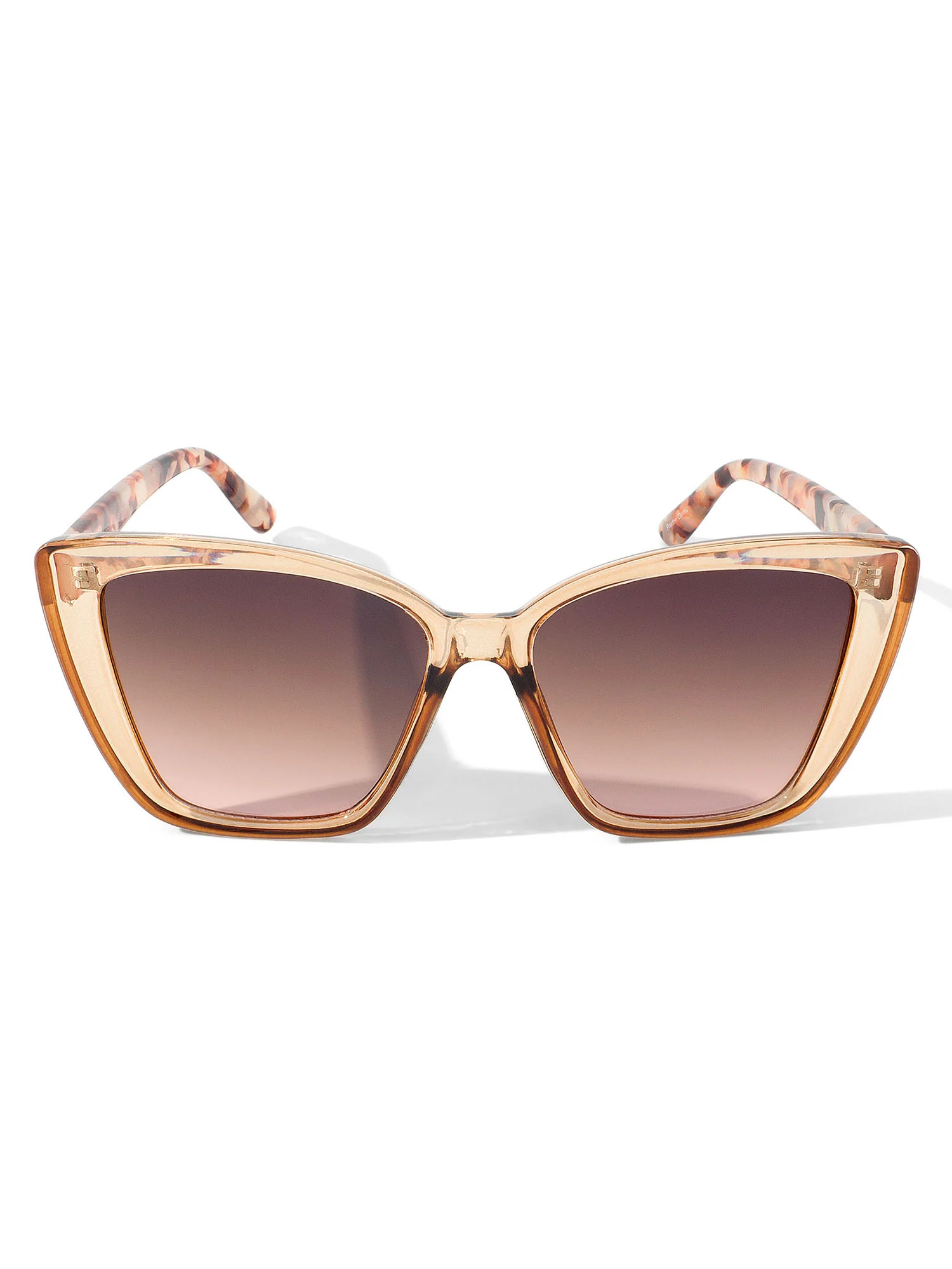 Tortoise Shell Cateye Sunglasses - Image 2
