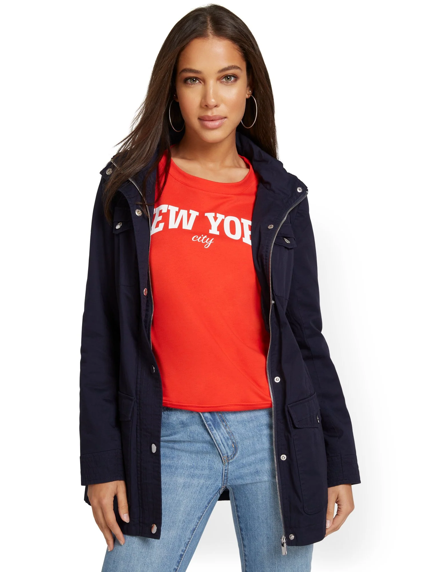 Trapunto Quilted Anorak Jacket - Image 16