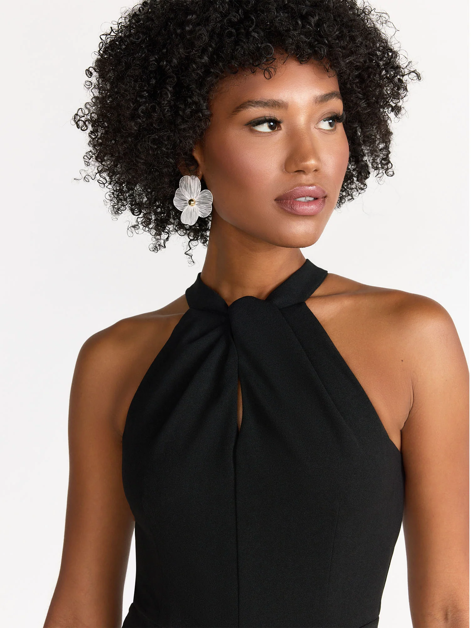 Edit By Nine Twist Halter Neck Jumpsuit - Brands We Love - Image 3