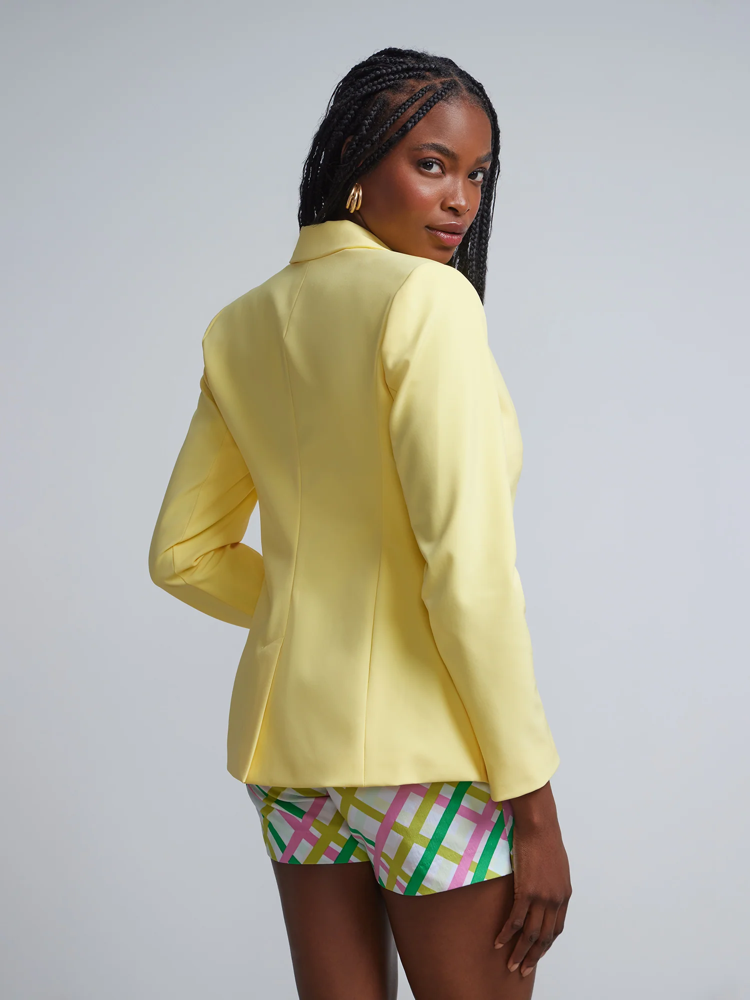 Two-Button Cutaway Blazer - Fit To Flatter - Image 3