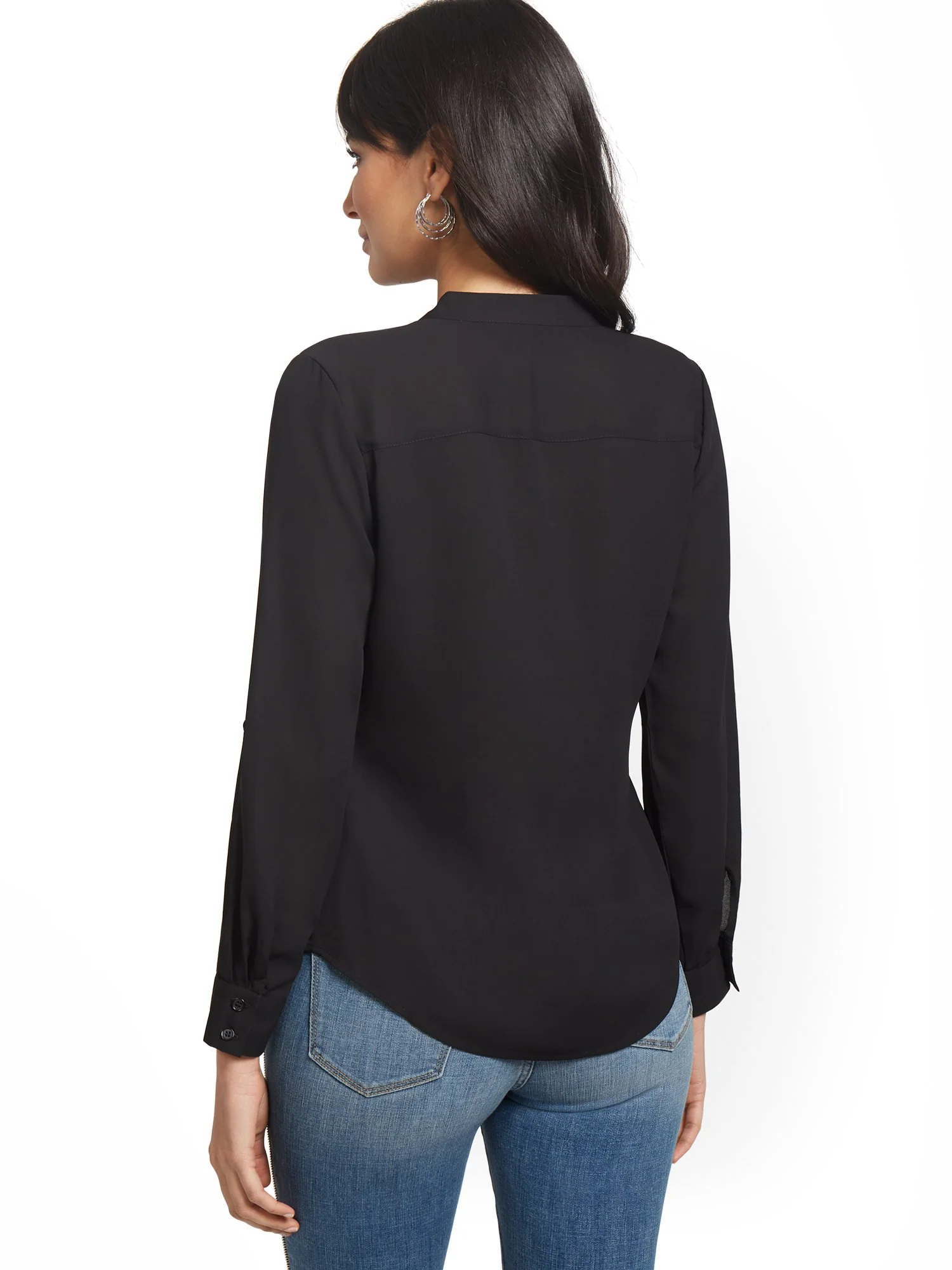 V-Neck Pullover Top - Image 3