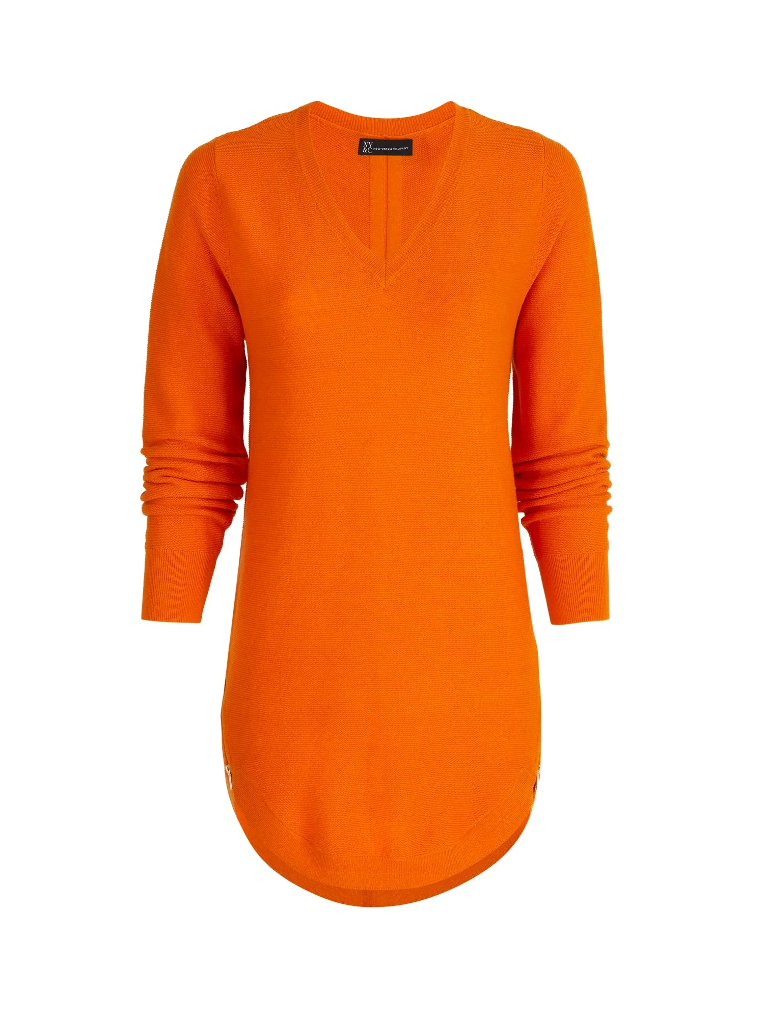 V-Neck Side-Zip Tunic - Image 5