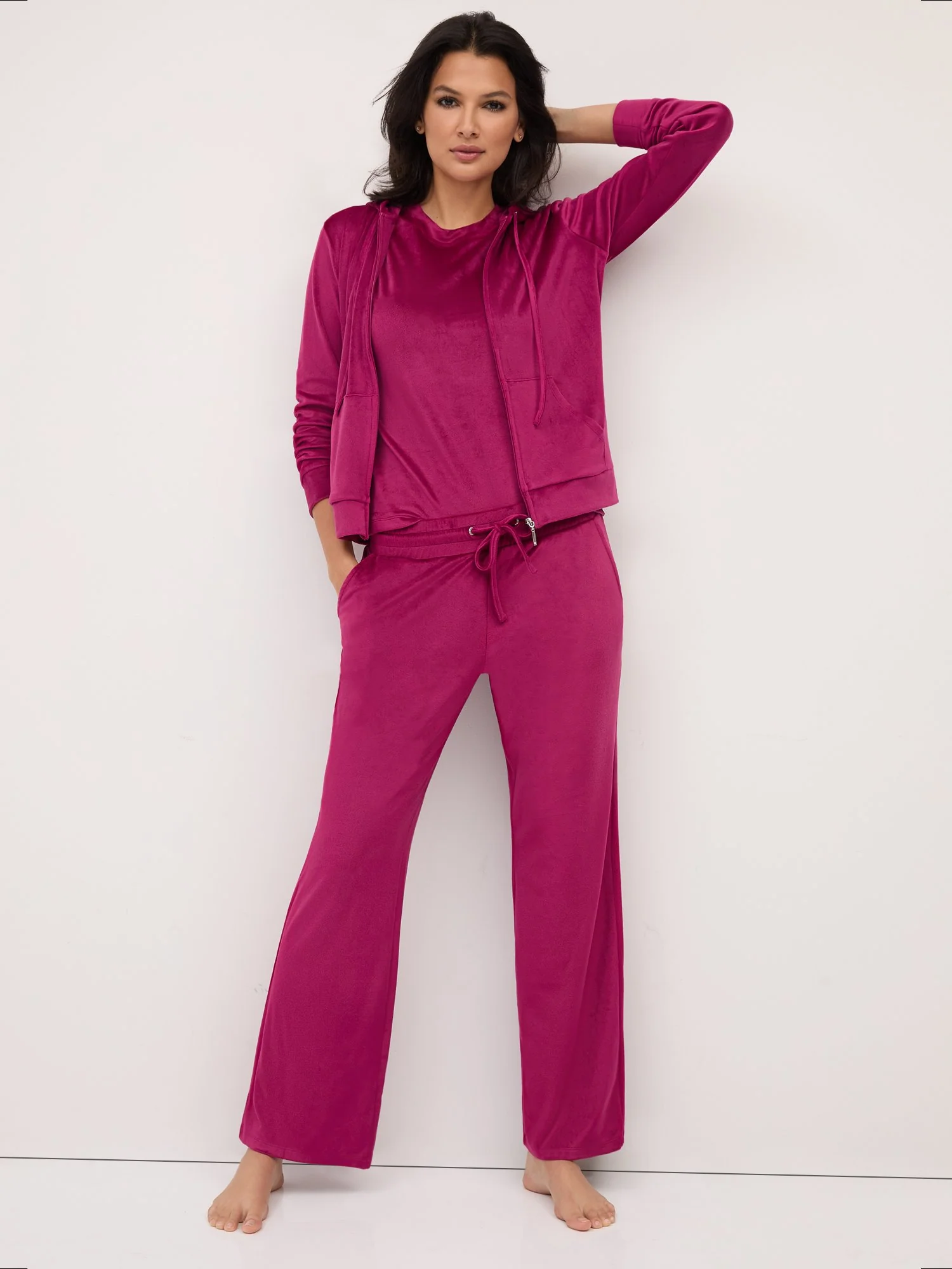 Velour Straight-Leg Pant - Dreamy Velour Collection - Image 17