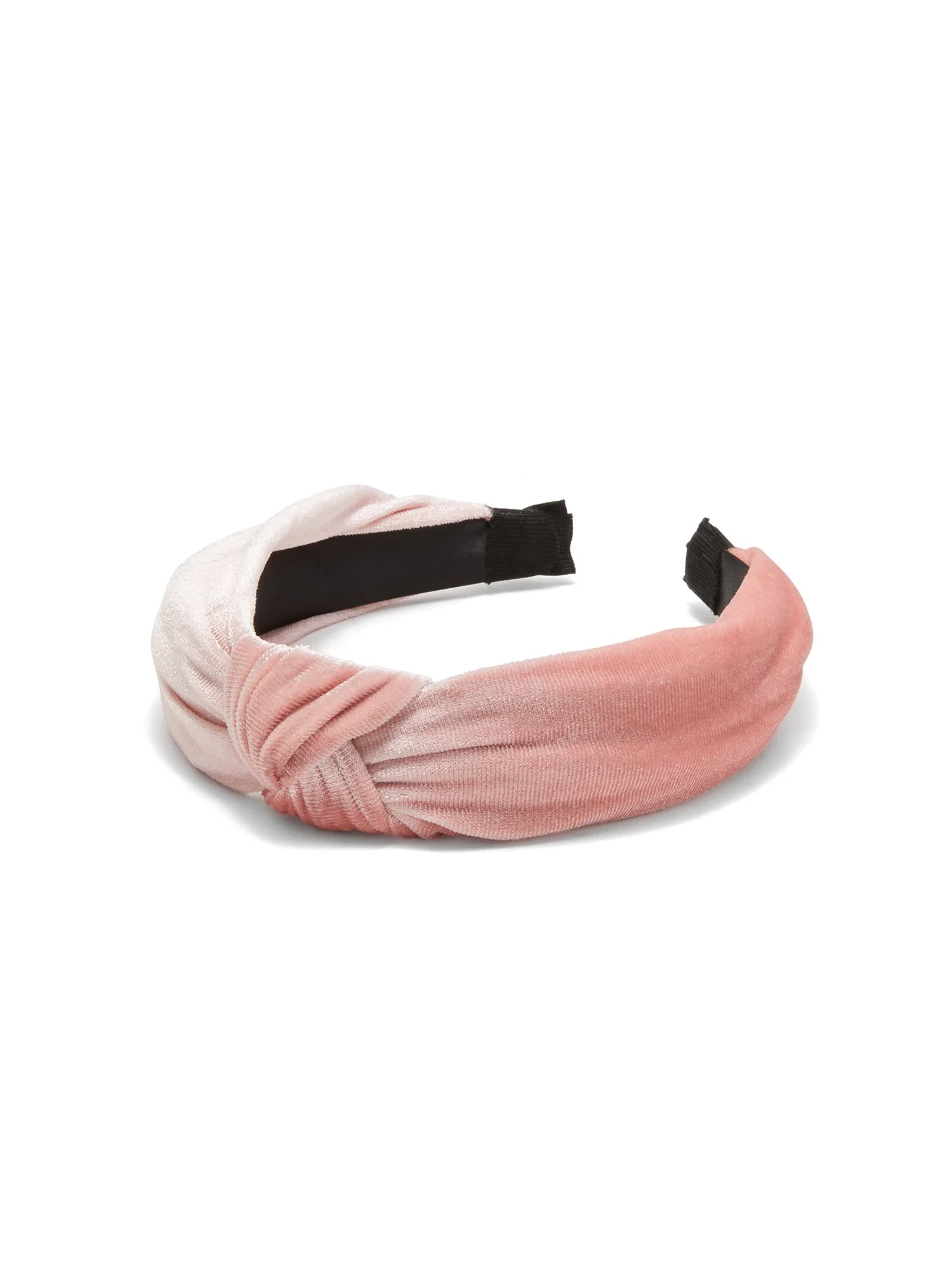 Velvet Knot-Detail Headband - Image 10