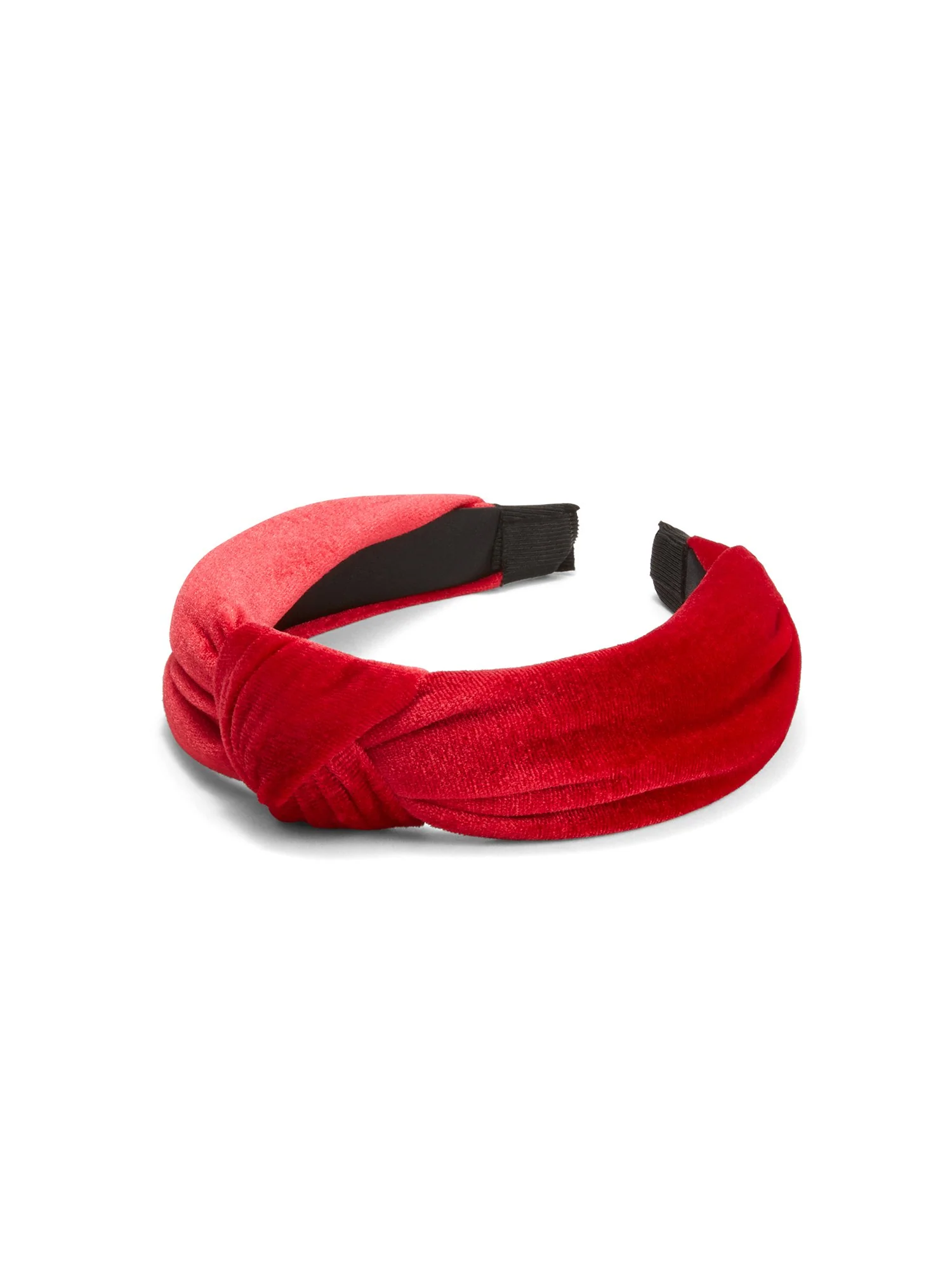 Velvet Knot-Detail Headband - Image 13