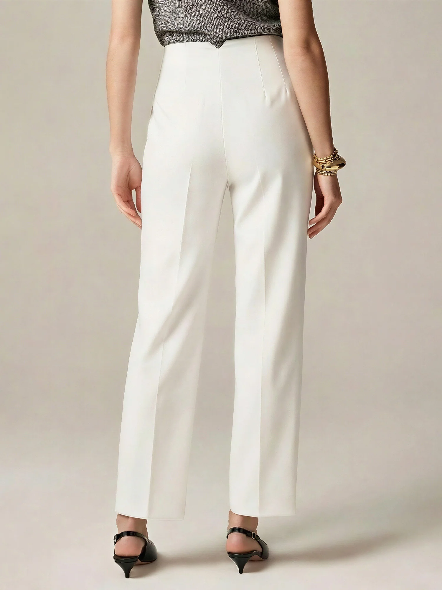 Vertigo Seamed Straight Pants - Image 10