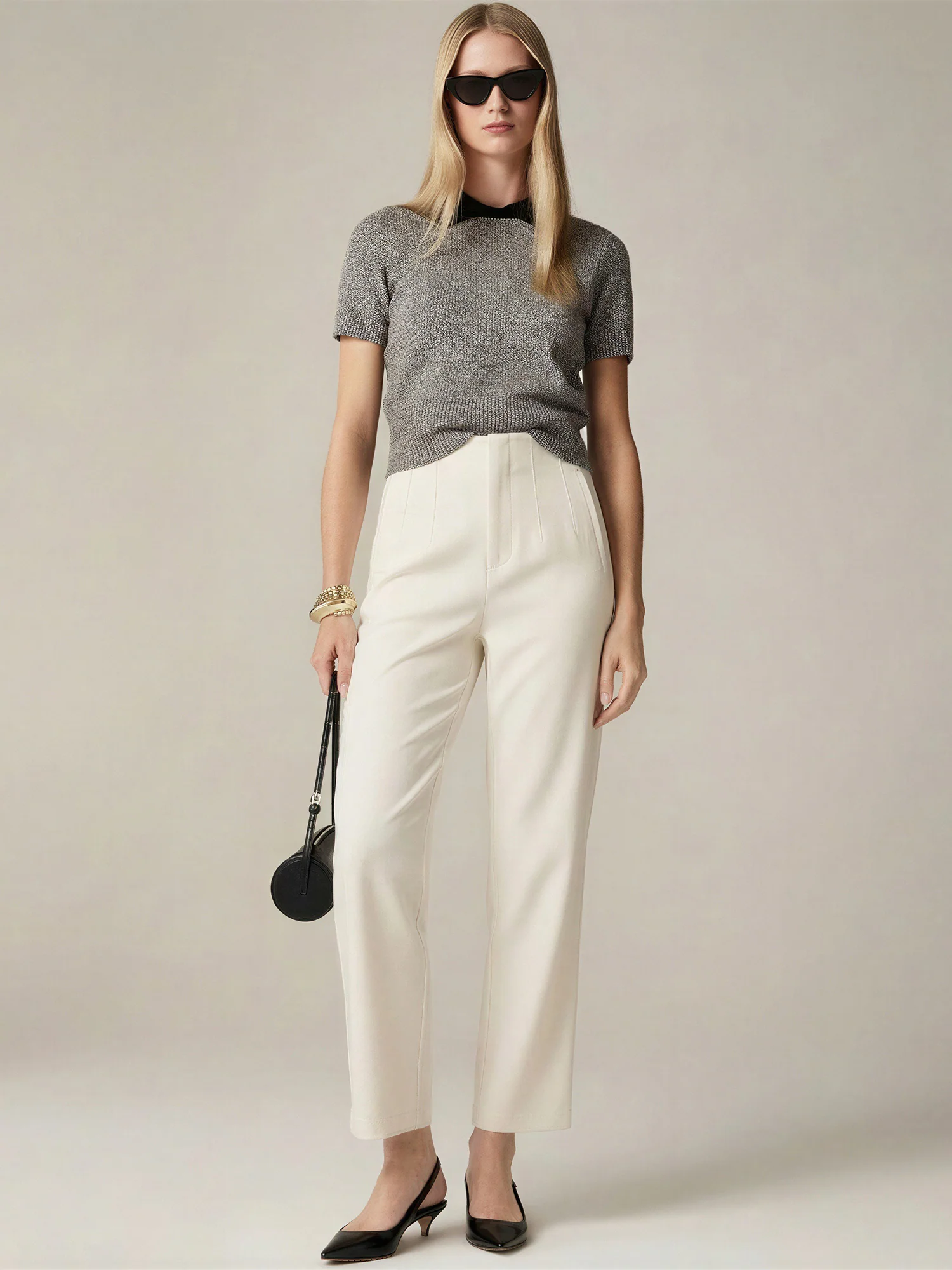 Vertigo Seamed Straight Pants - Image 9