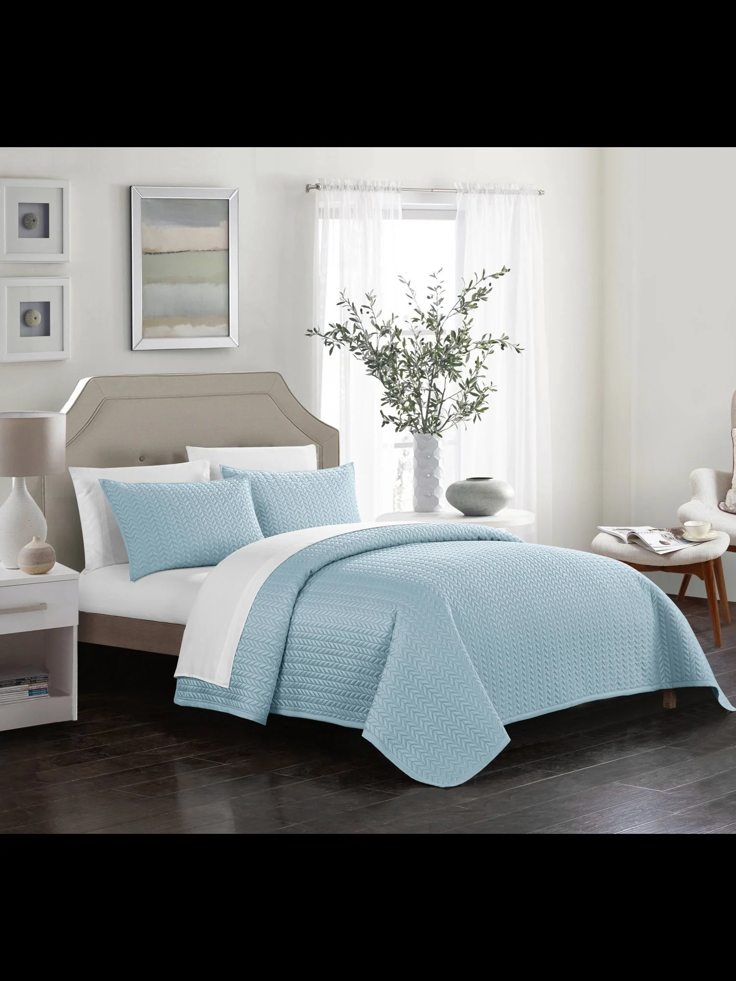 Weaverland King-Size 3-Piece Quilt Set - NY&C x Chic Home - Image 28
