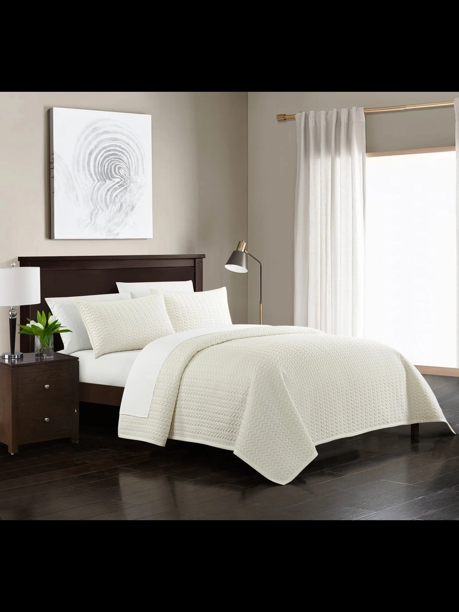 Weaverland Queen-Size 3-Piece Quilt Set - NY&C x Chic Home - Image 23
