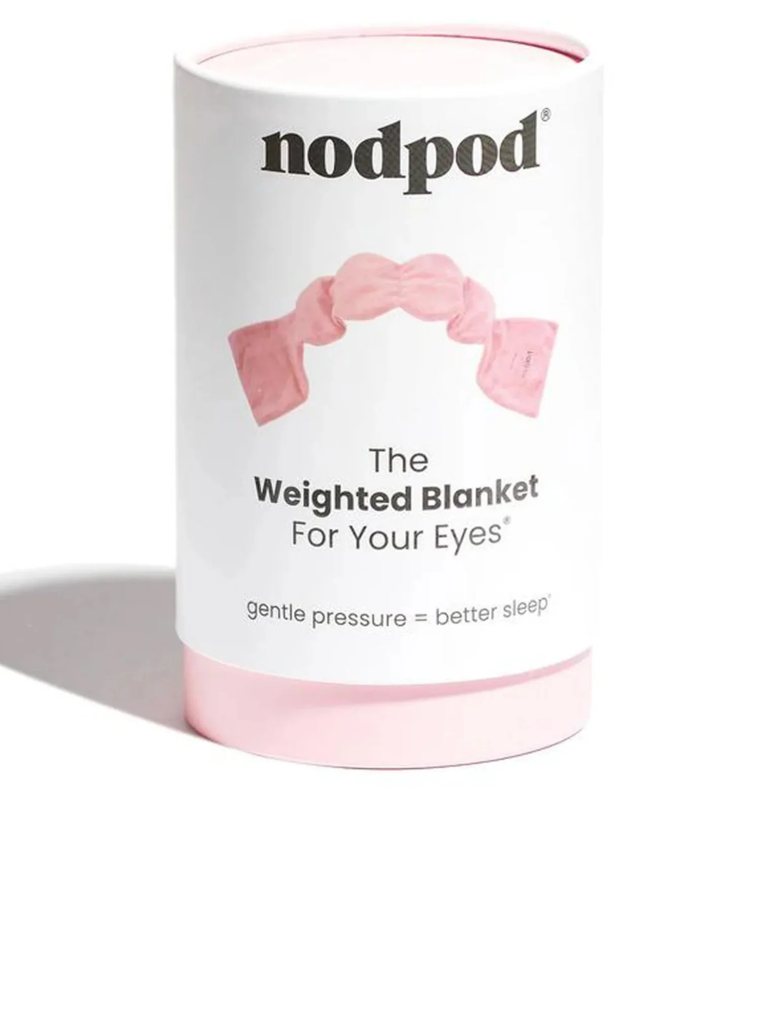 Nodpod Weighted Sleep Mask, Blush - Brands We Love - Image 2