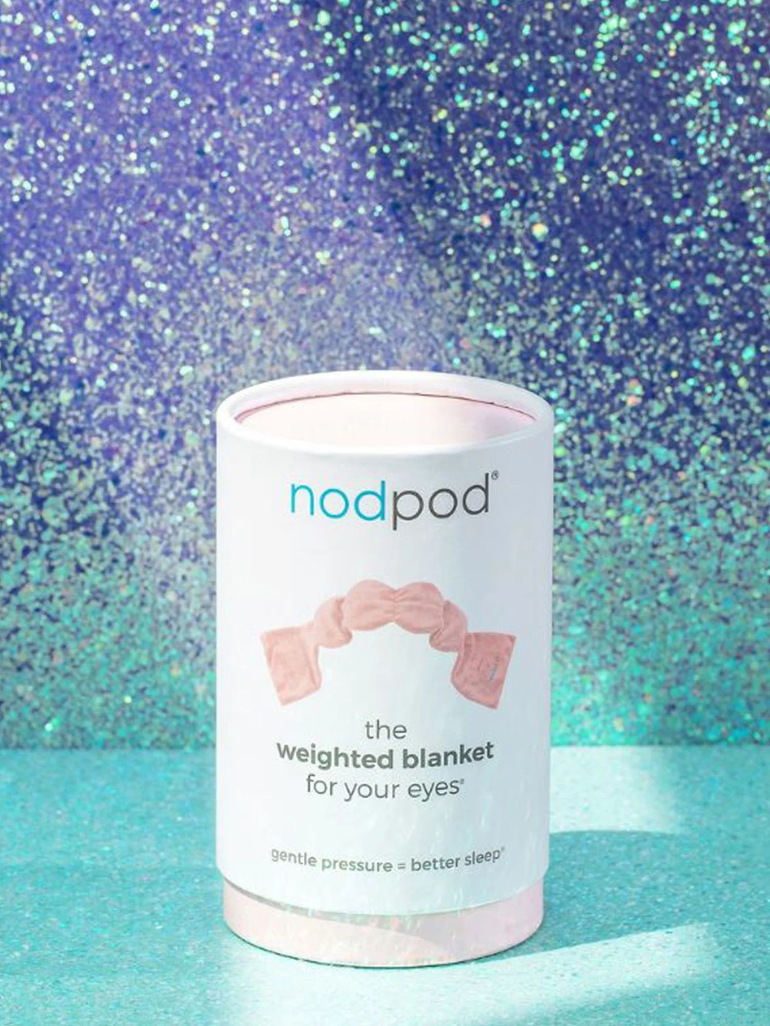 Nodpod Weighted Sleep Mask, Blush - Brands We Love - Image 7