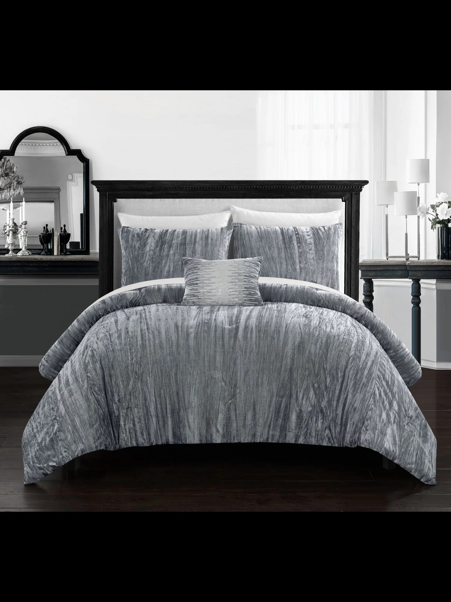 Westmont Queen-Size 4-Piece Comforter Set - NY&C x Chic Home - Image 12