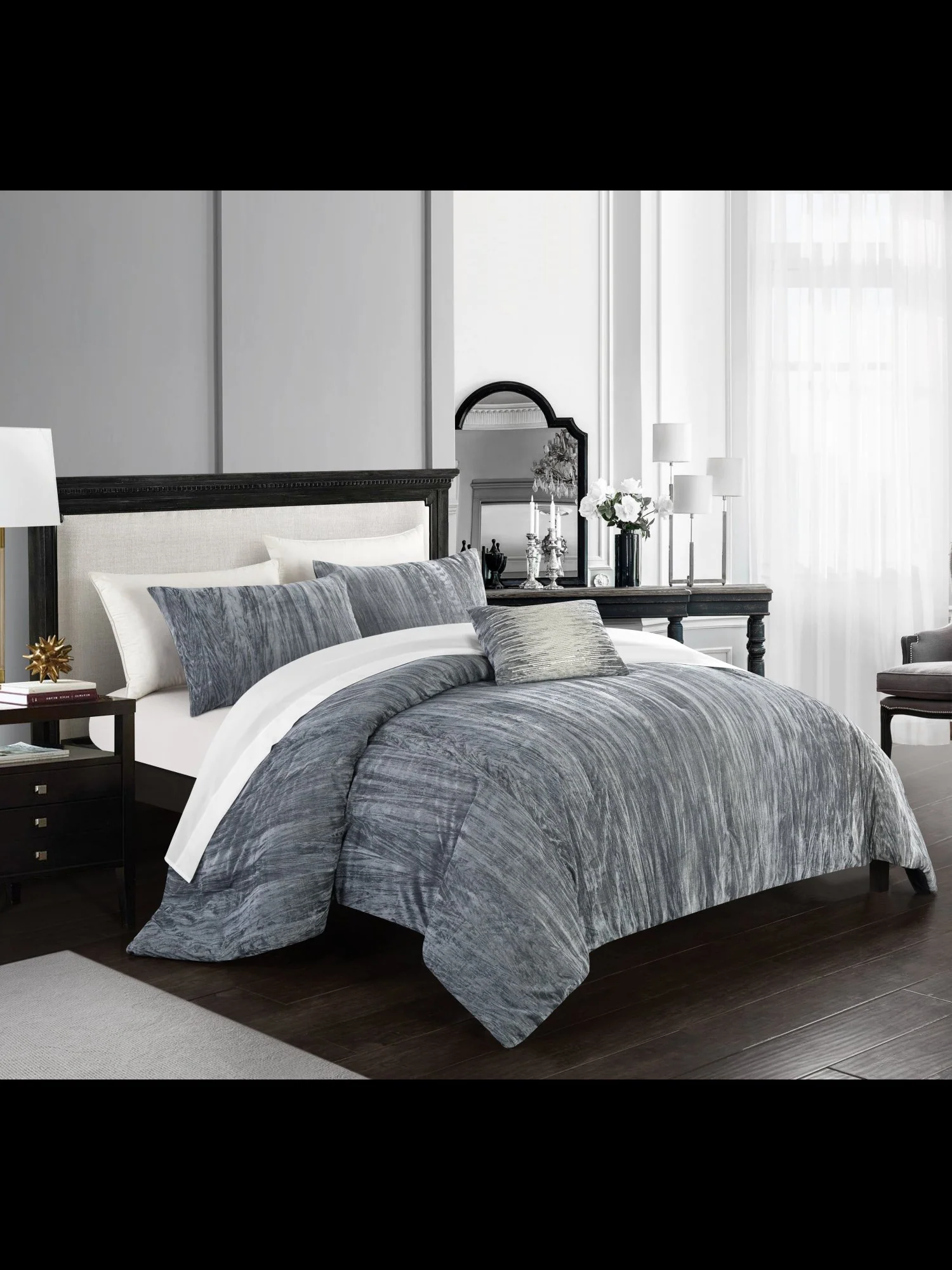 Westmont Queen-Size 4-Piece Comforter Set - NY&C x Chic Home - Image 13