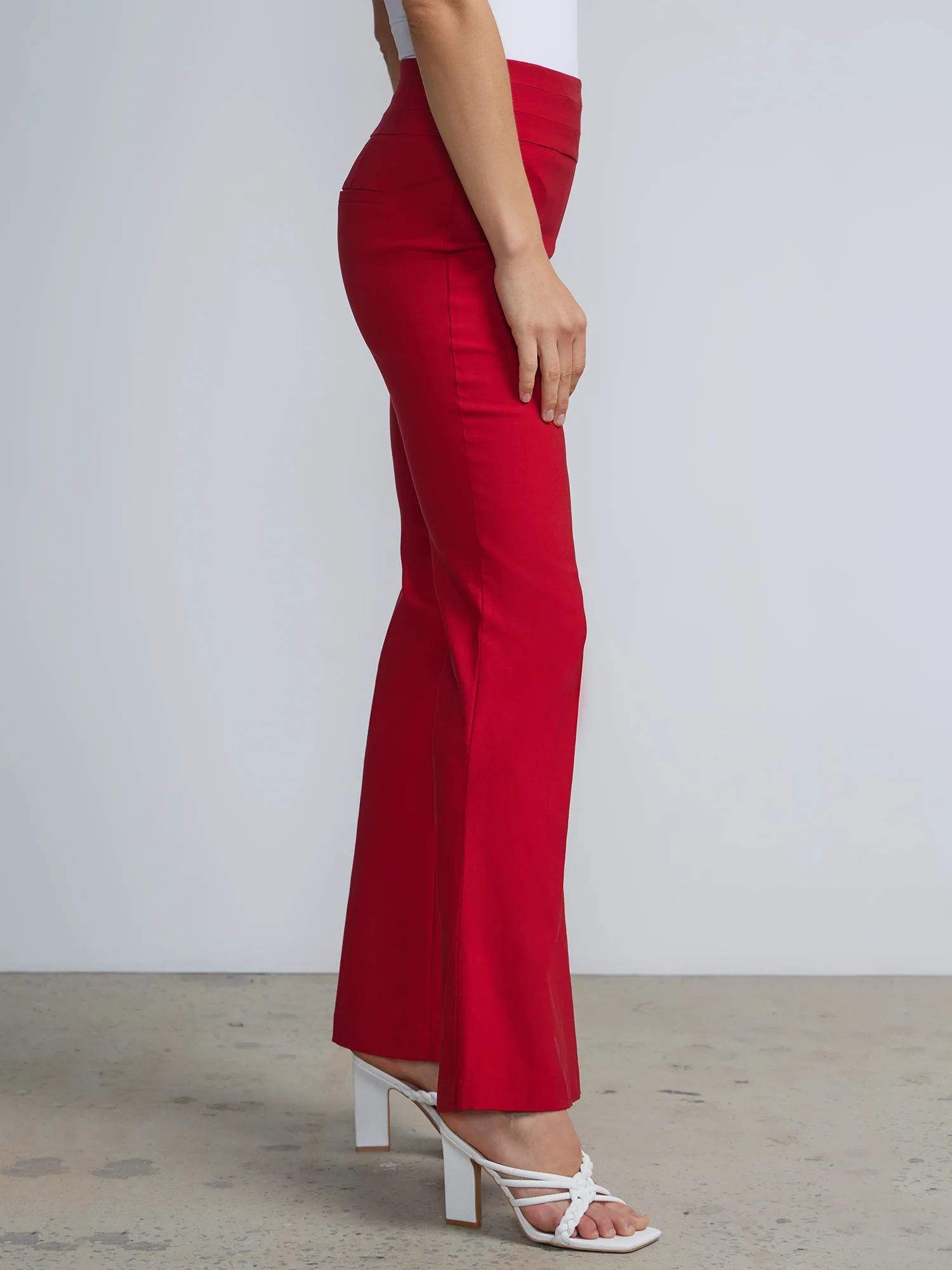 Whitney High-Waisted Pull-On Flare Pant - Image 10